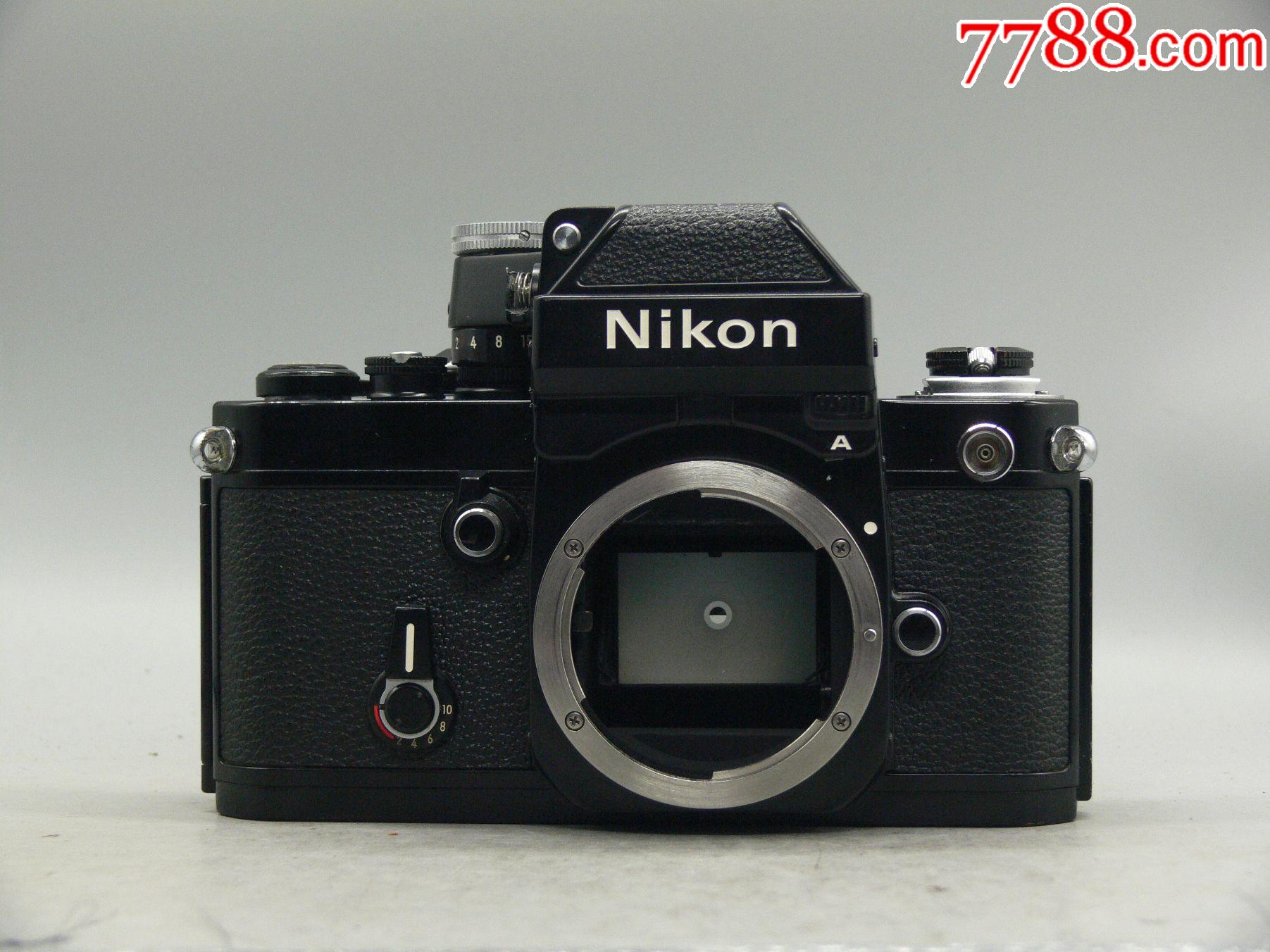 尼康f2a胶片相机整机成色非常新测光灵敏各档快门速度变化明显有序