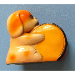 惠山泥人.小狗打鼓.动物卷笔刀(au28476124)_红色文化馆