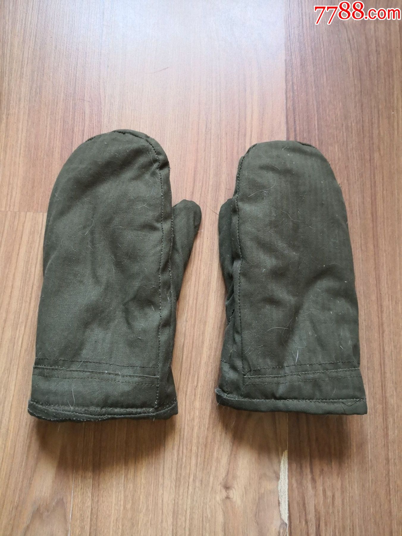 全新老式毛内胆手套