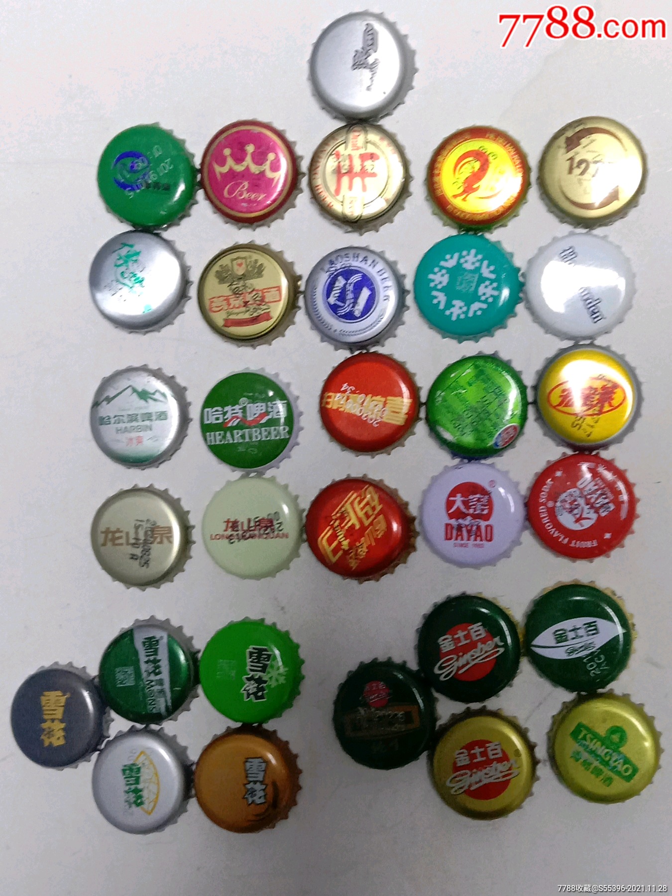 31个铁瓶盖不重样