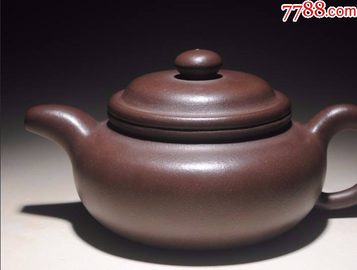 台湾回流80年代一厂深井老紫泥全手工顾景舟原始壶型超大品景舟仿古壶