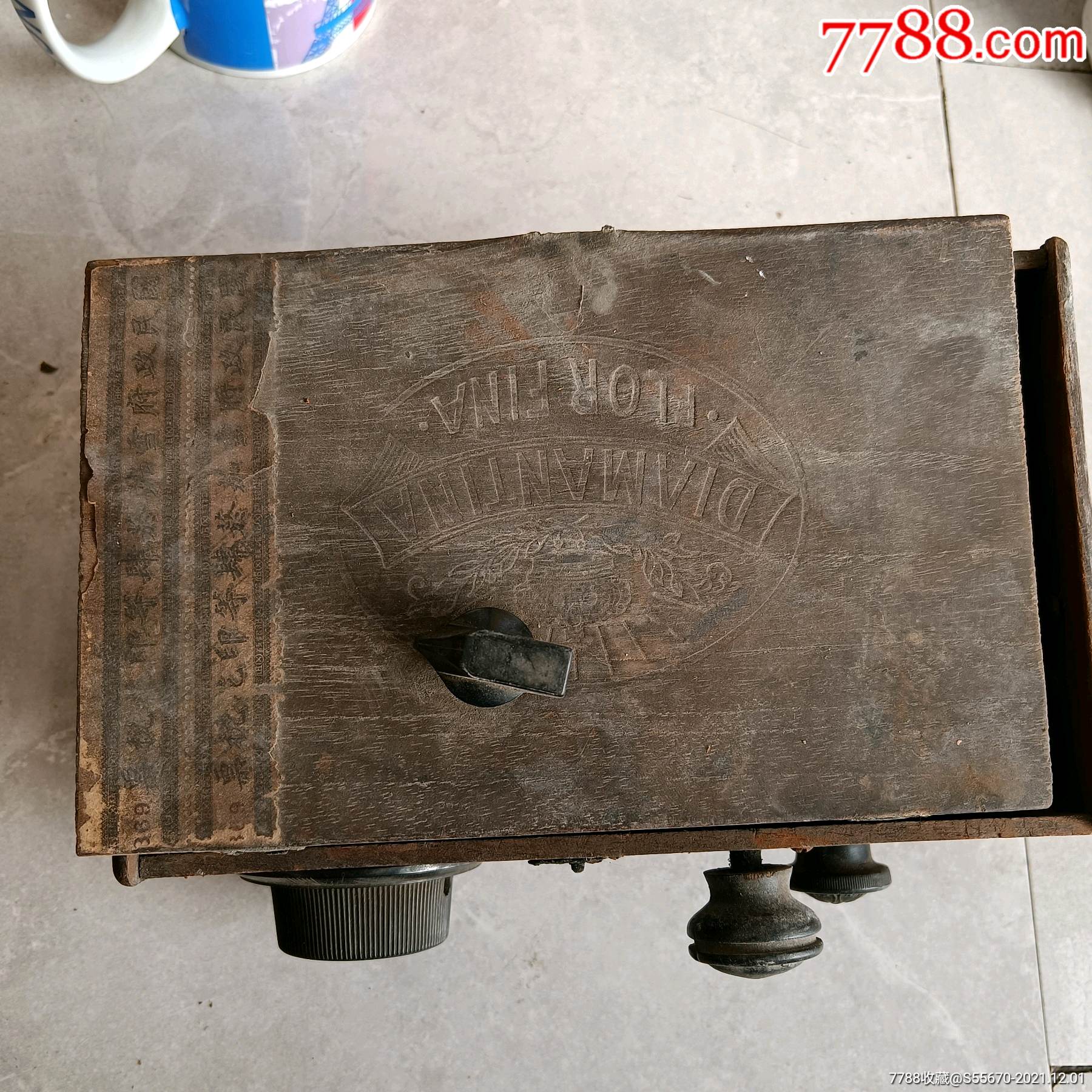 民国原始矿石收音机