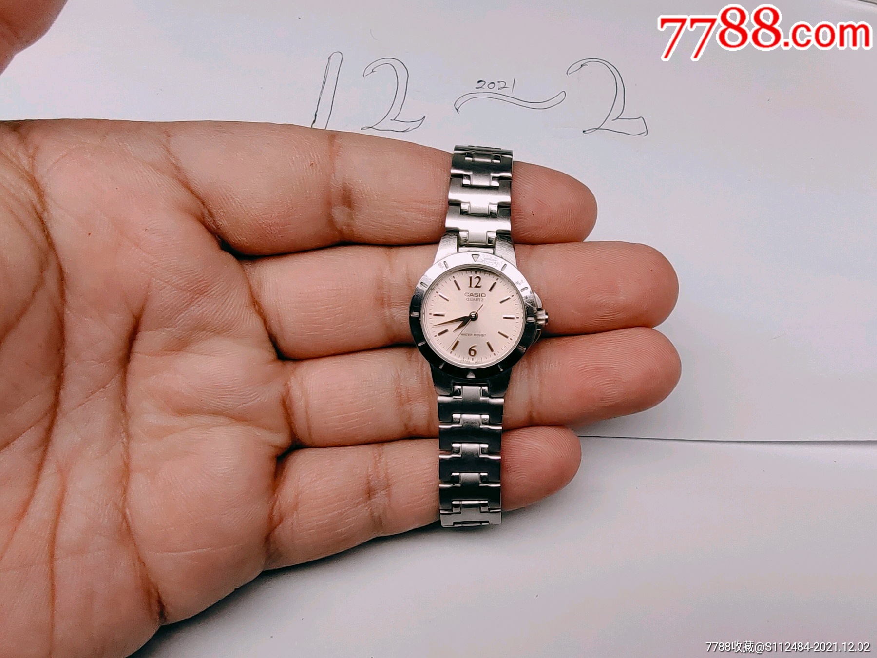 美品经典漂亮卡西欧casio女士石英腕表-价格:10元-au28525005-手表