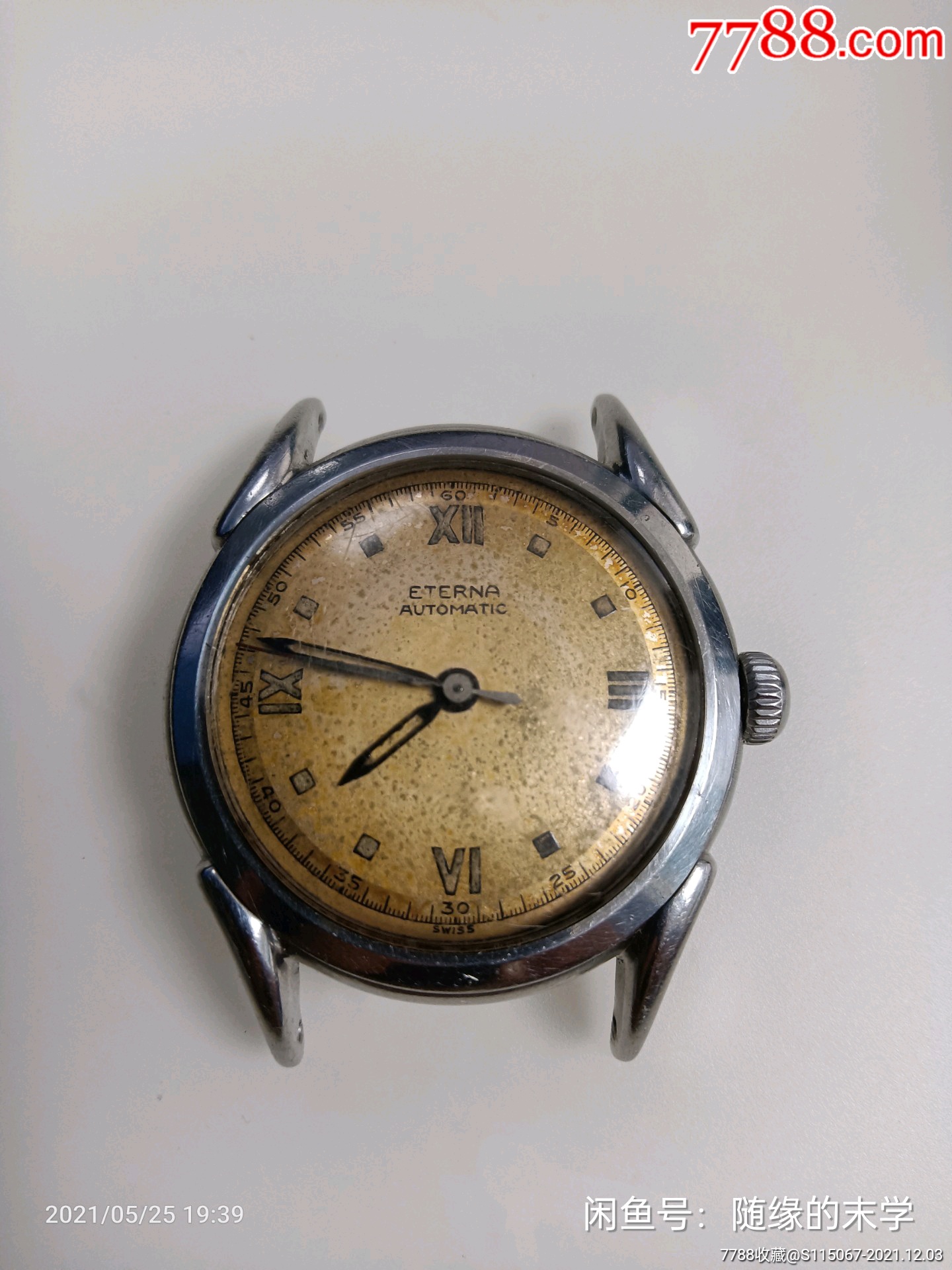 瑞士产--依特纳--古董表-价格:200元-au28537188-手表/腕表 -加价