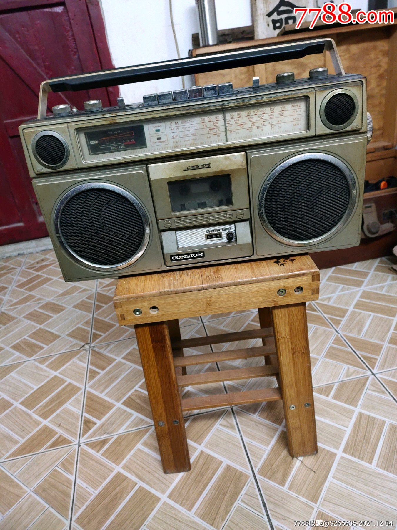 康艺8080收录机,录音机碰带机.