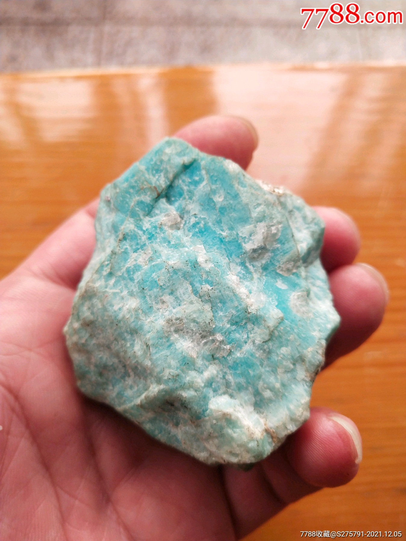 蓝绿色石头不知什么石