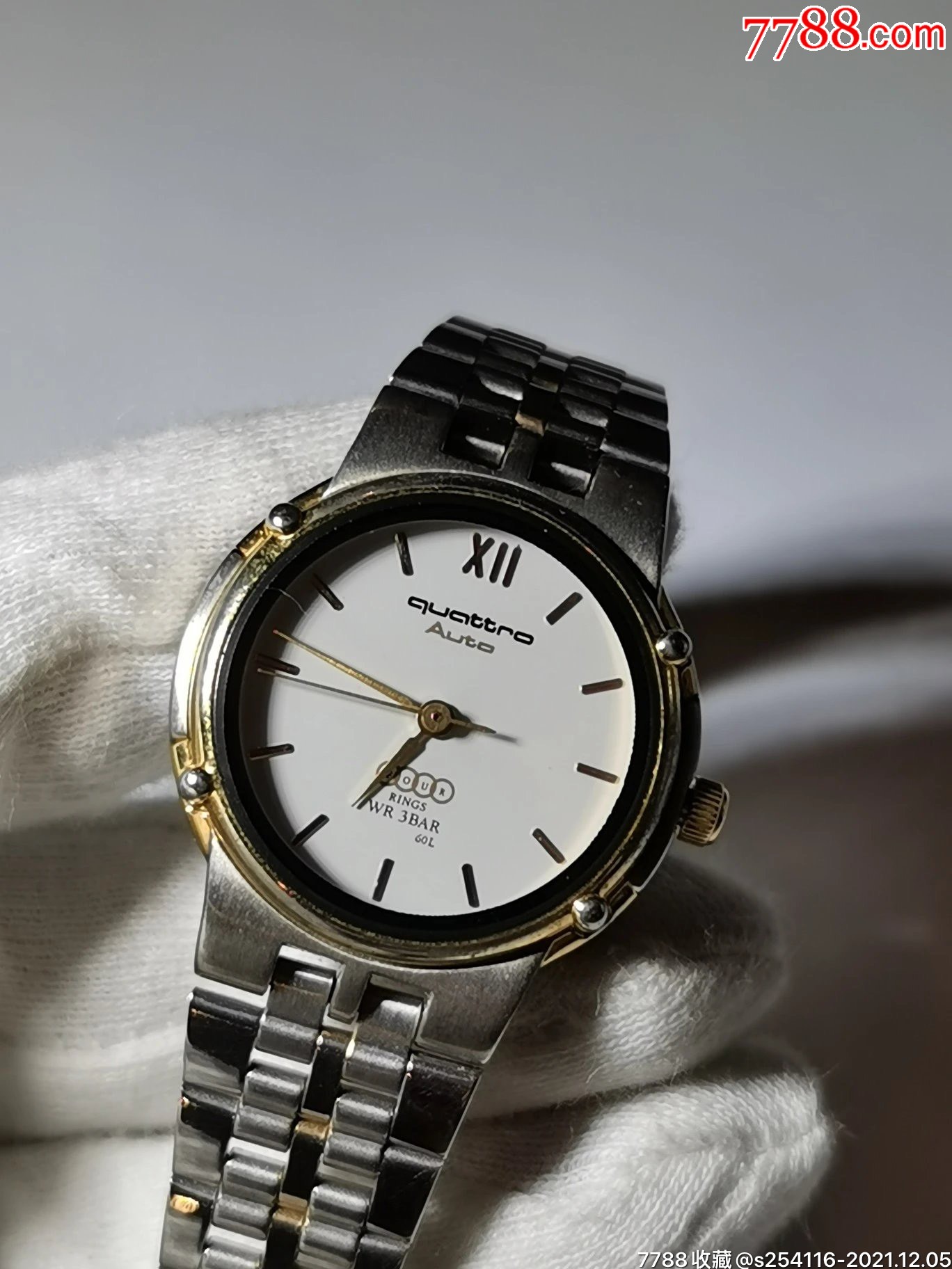 保真audi奥迪石英女表30米防水日本机芯表盘27mm厚7mm走时精准保真