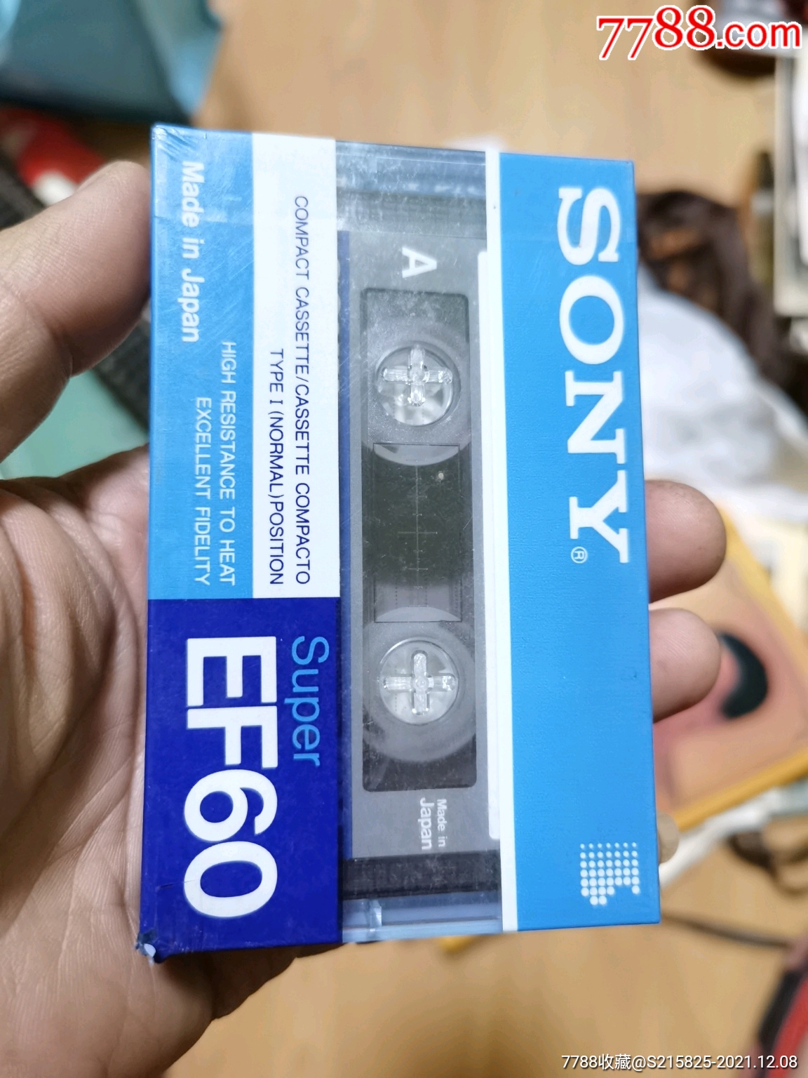sony索尼ef60空白磁带一切如图