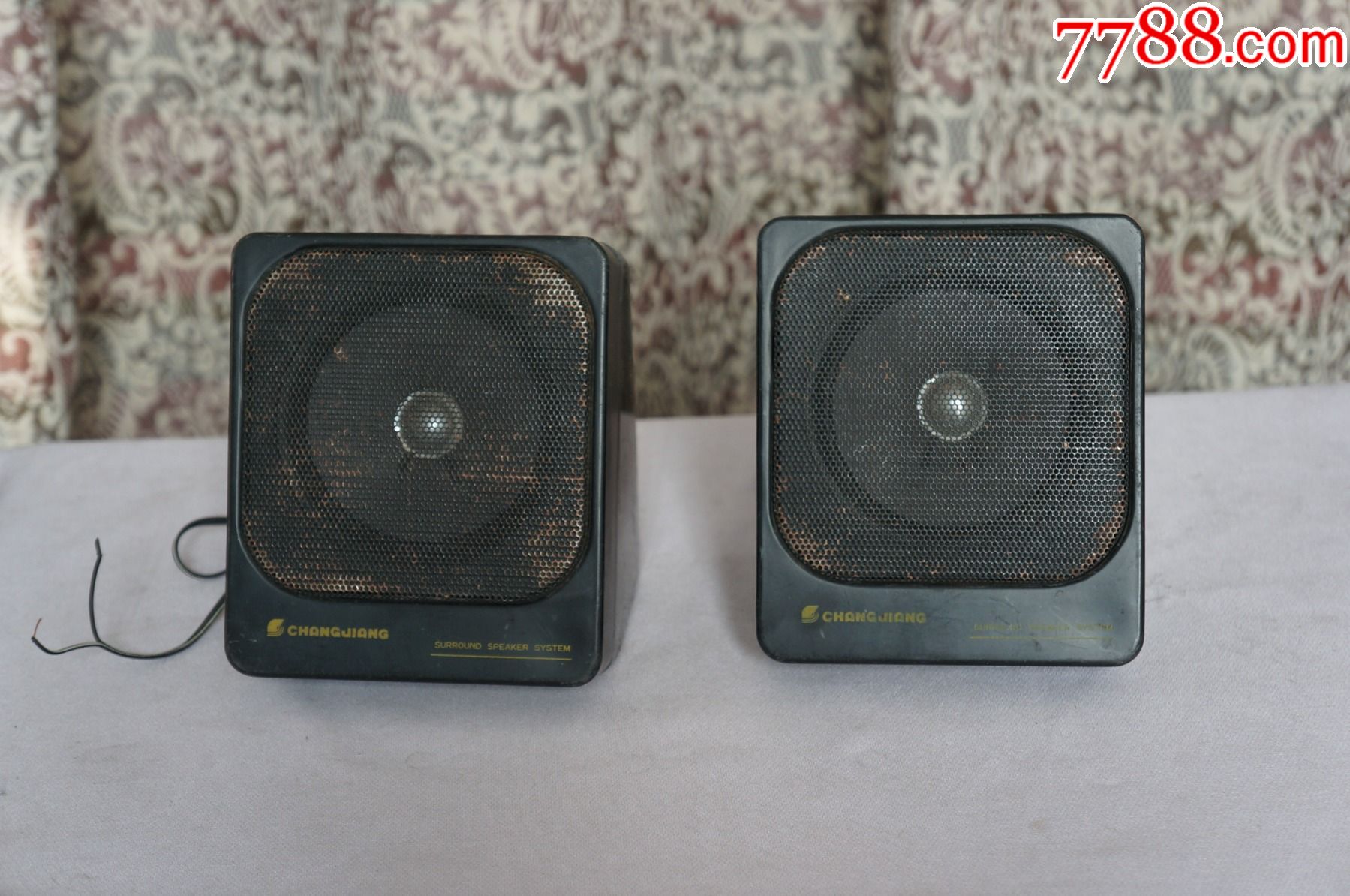 一对长江牌小音箱