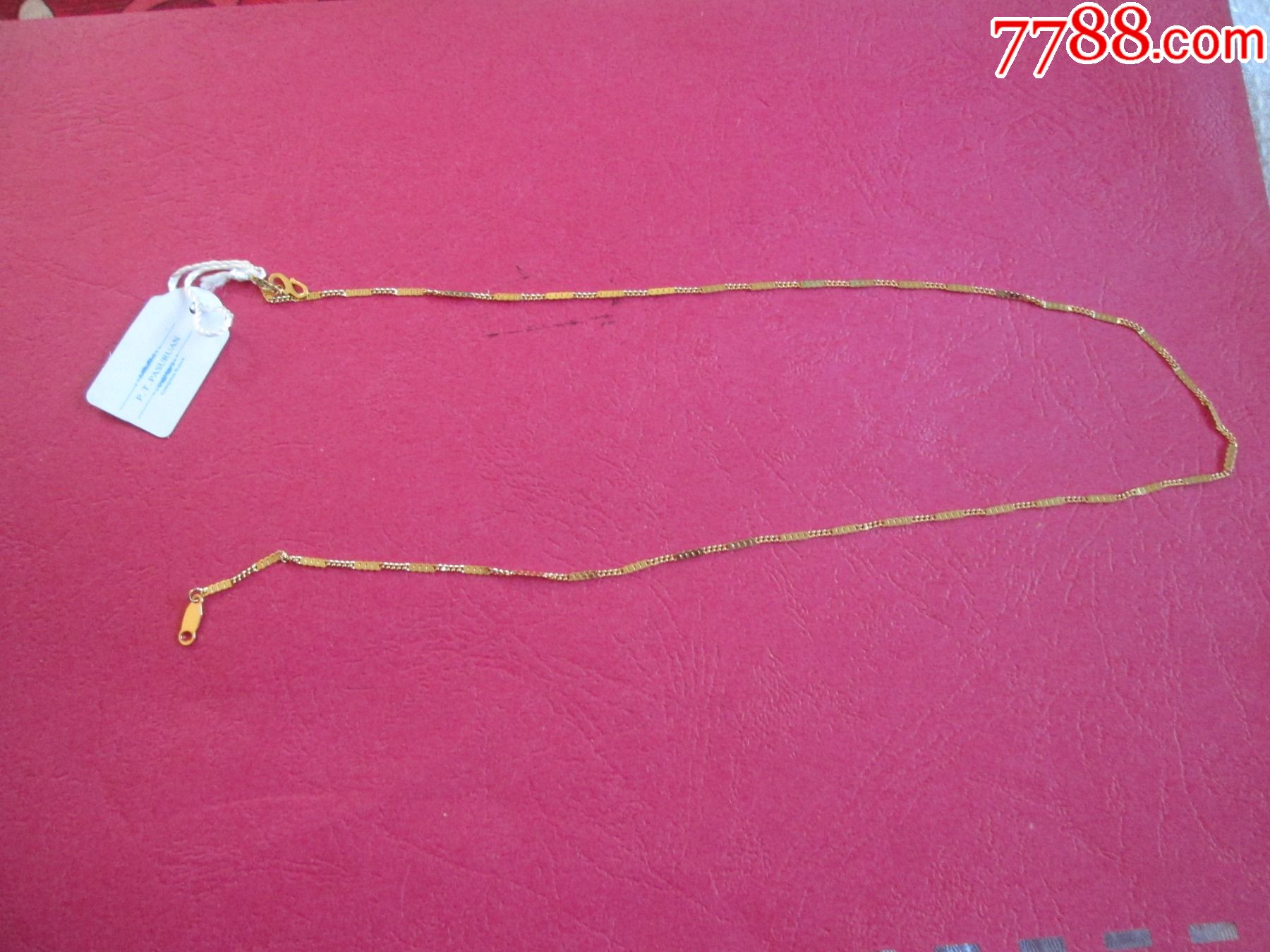 一条18kgp金项链-价格:12元-au28626895-金器/金饰