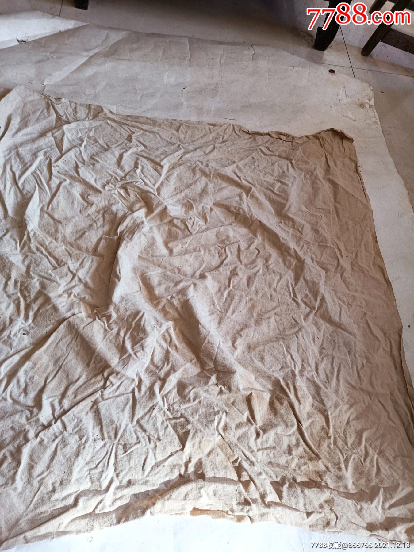 怀旧民国白洋布包裹皮_包袱皮/包裹皮_燕的古玩店【7788收藏__收藏