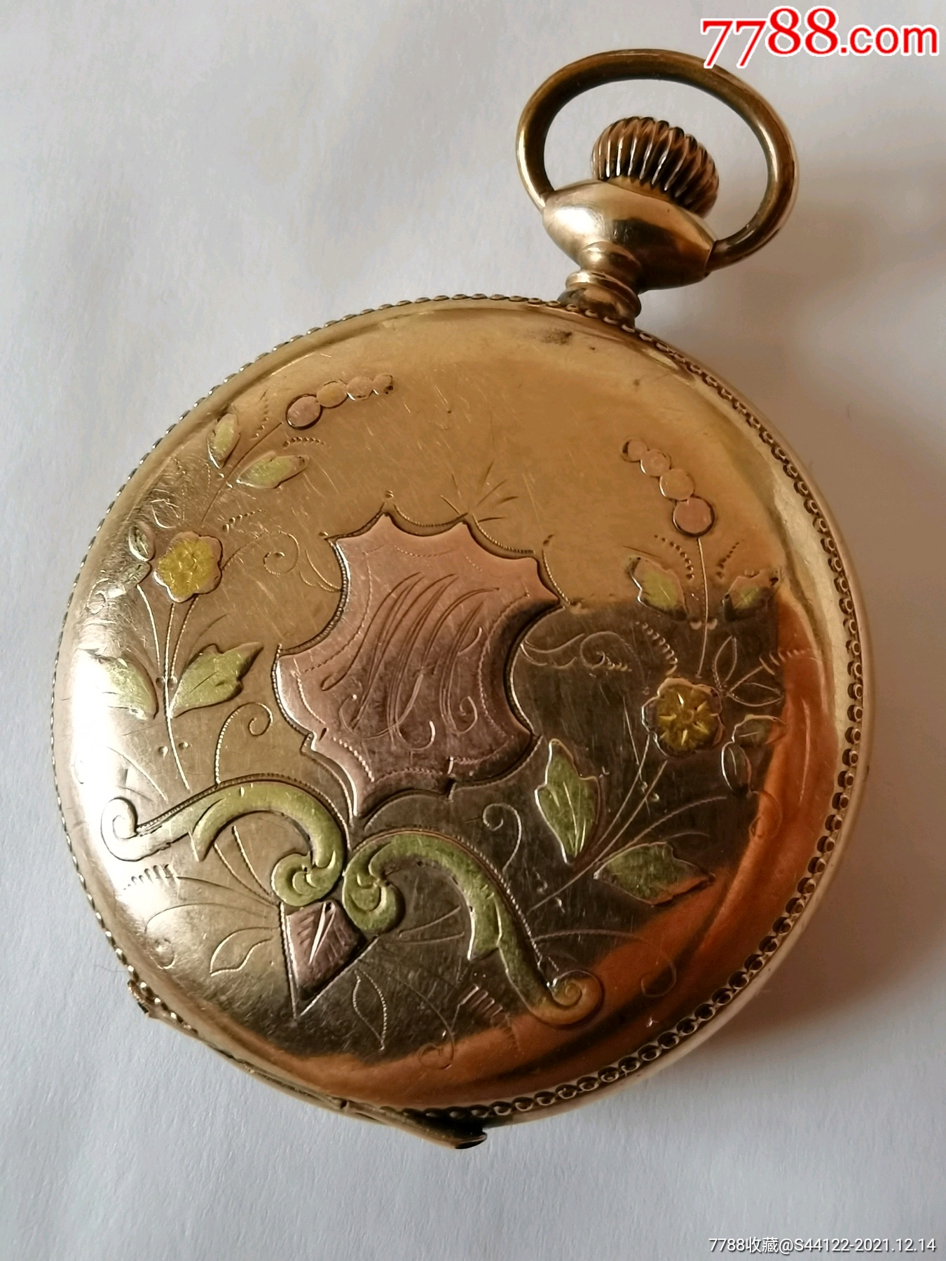 稀少彩色金属怀表