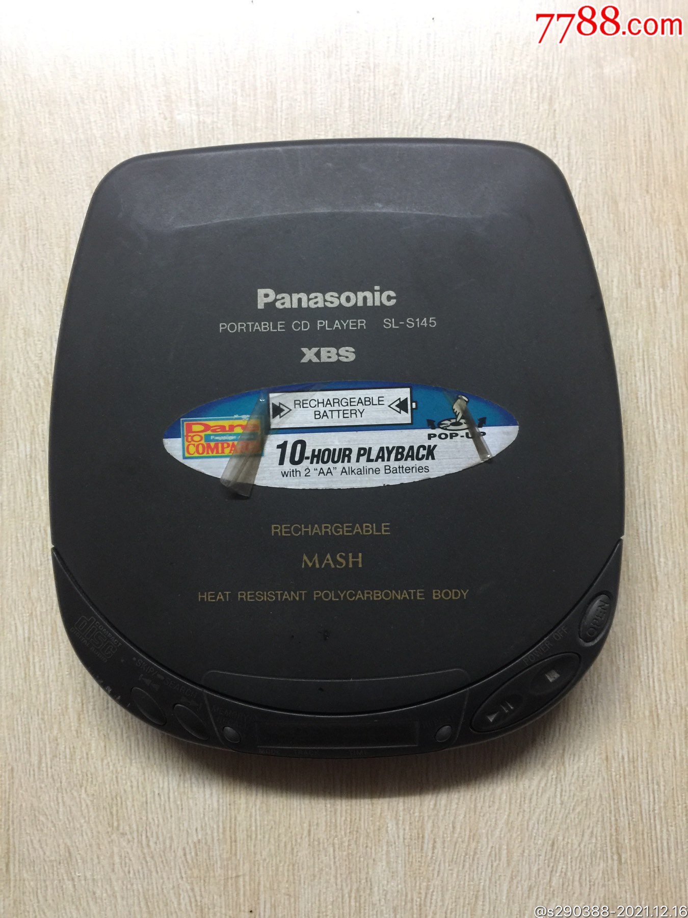 松下sl-s145型cd随身听一个.-随身听/mp3-7788商城__七七八八商品交易