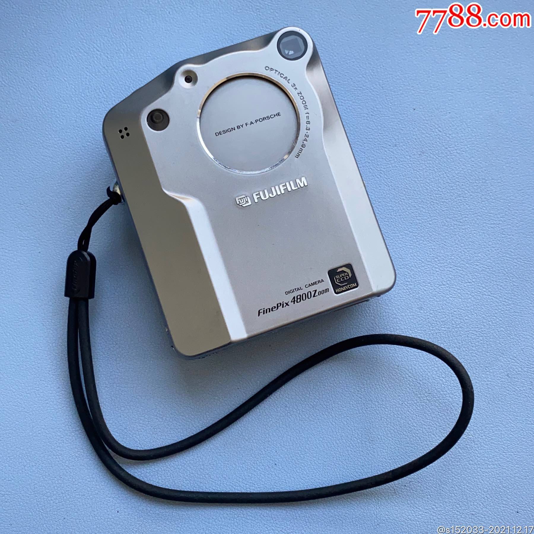 保时捷设计4800zoom富士ccd数码卡片相机便携自动傻瓜机怀旧情怀文艺