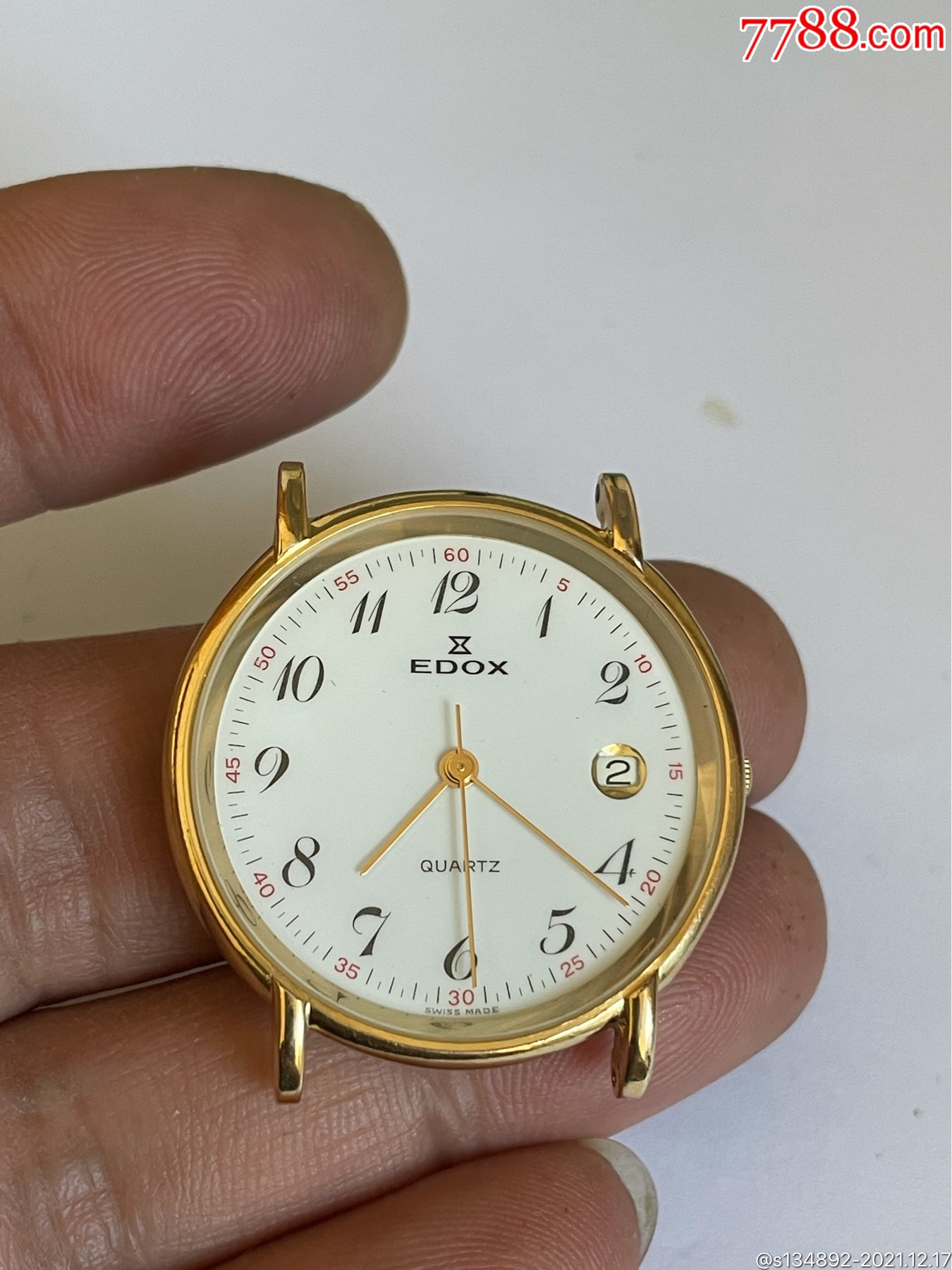 好品瑞士产依度男石英表