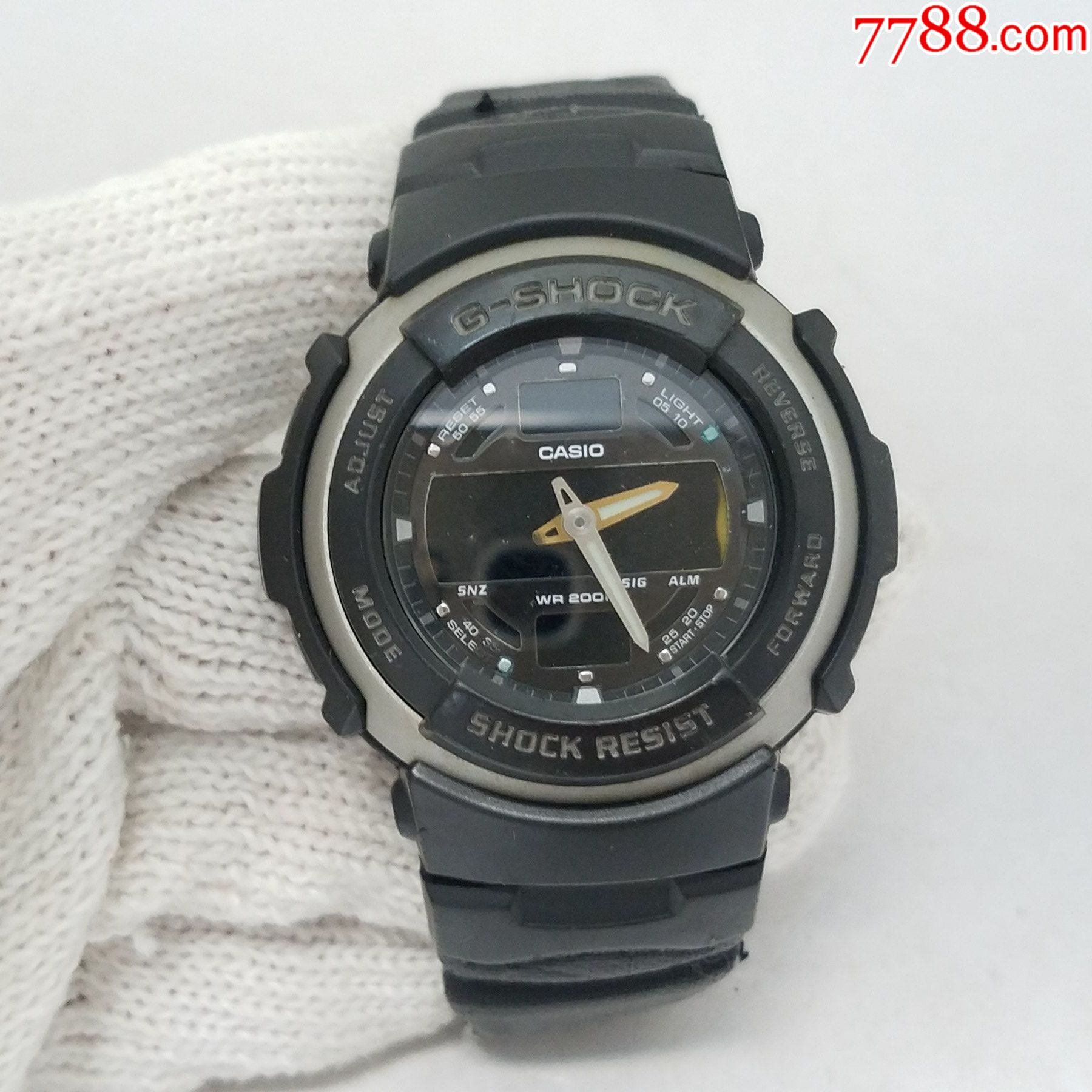 日本卡西欧gshock多功能双显电子男表