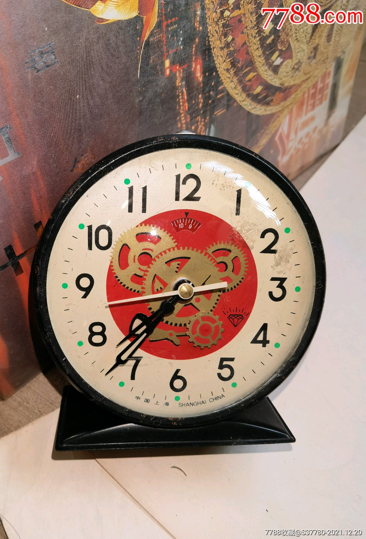 上海老钟走时铁壳无破损_矿野猛兽【7788商城__七七八八商品交易平台(