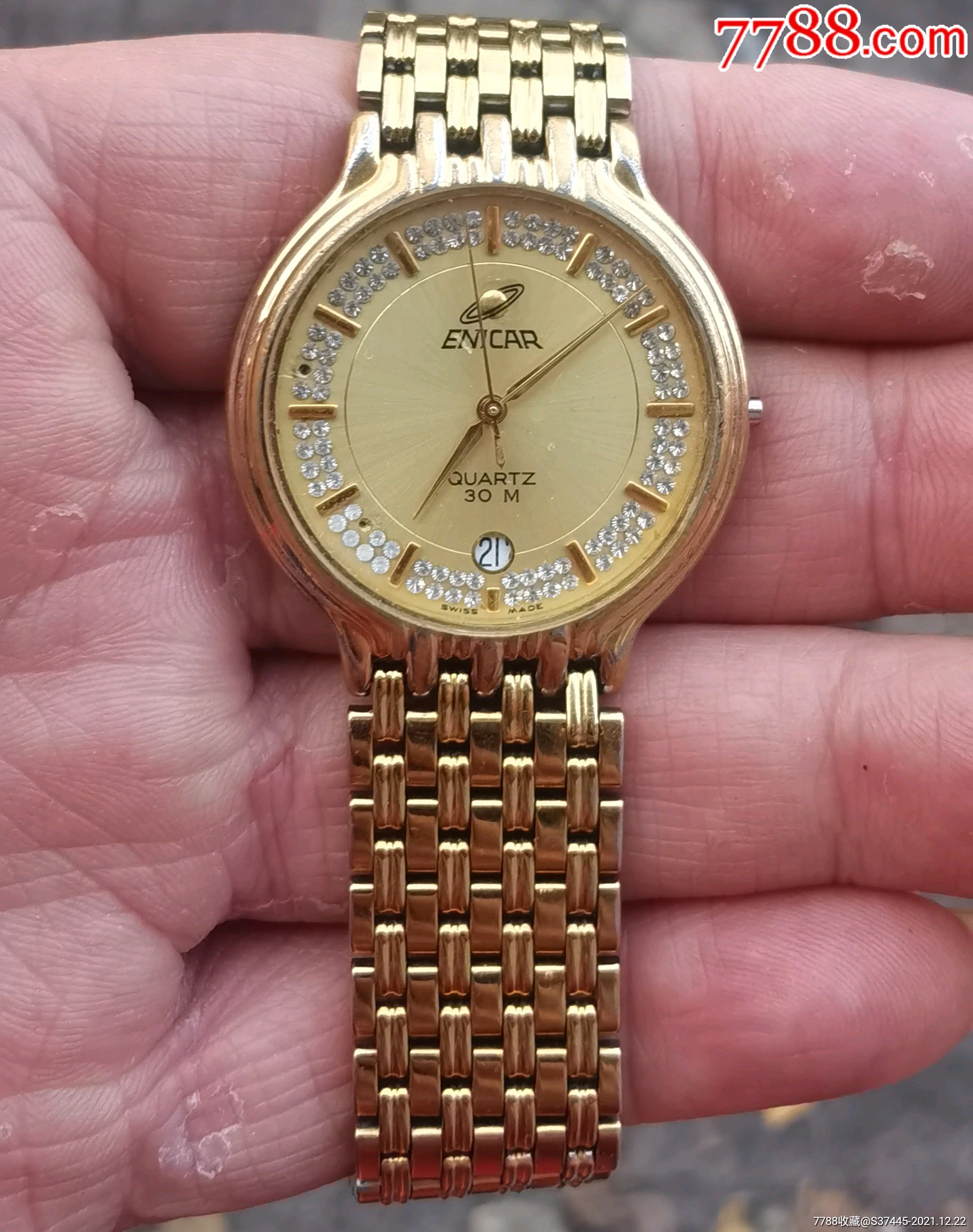 英格单历石英表,v8机芯,无后盖,备件出_手表/腕表_第1张_7788钟表收藏