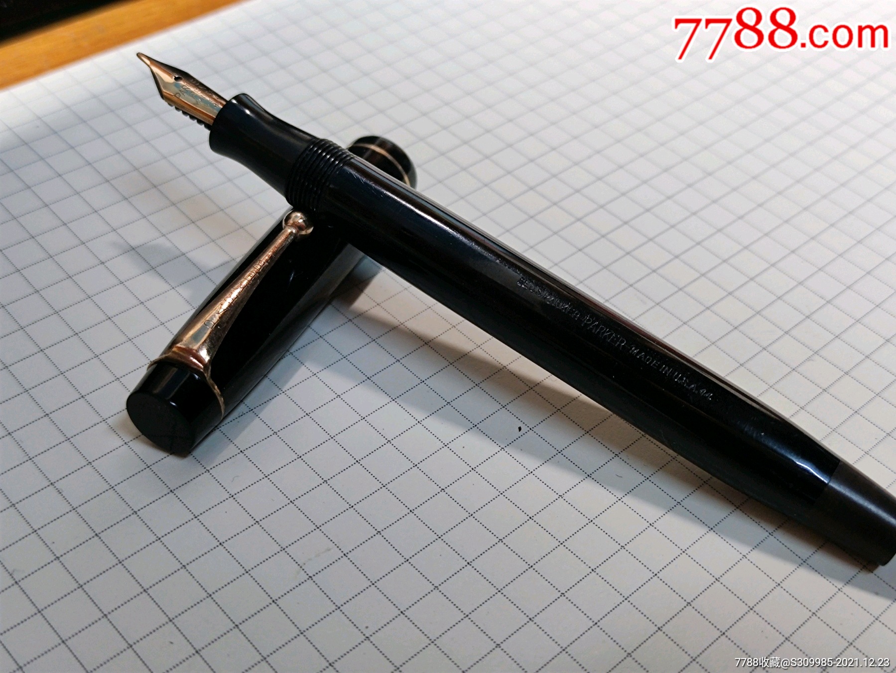 派克多福金笔硬橡胶多福按钮上墨