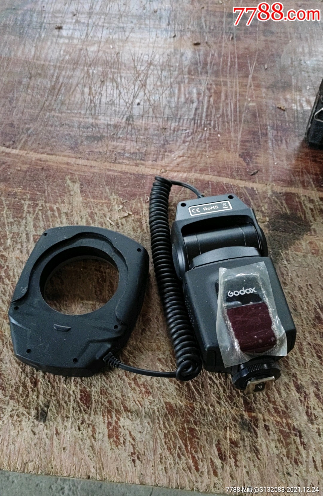 godox带线带圈闪光灯