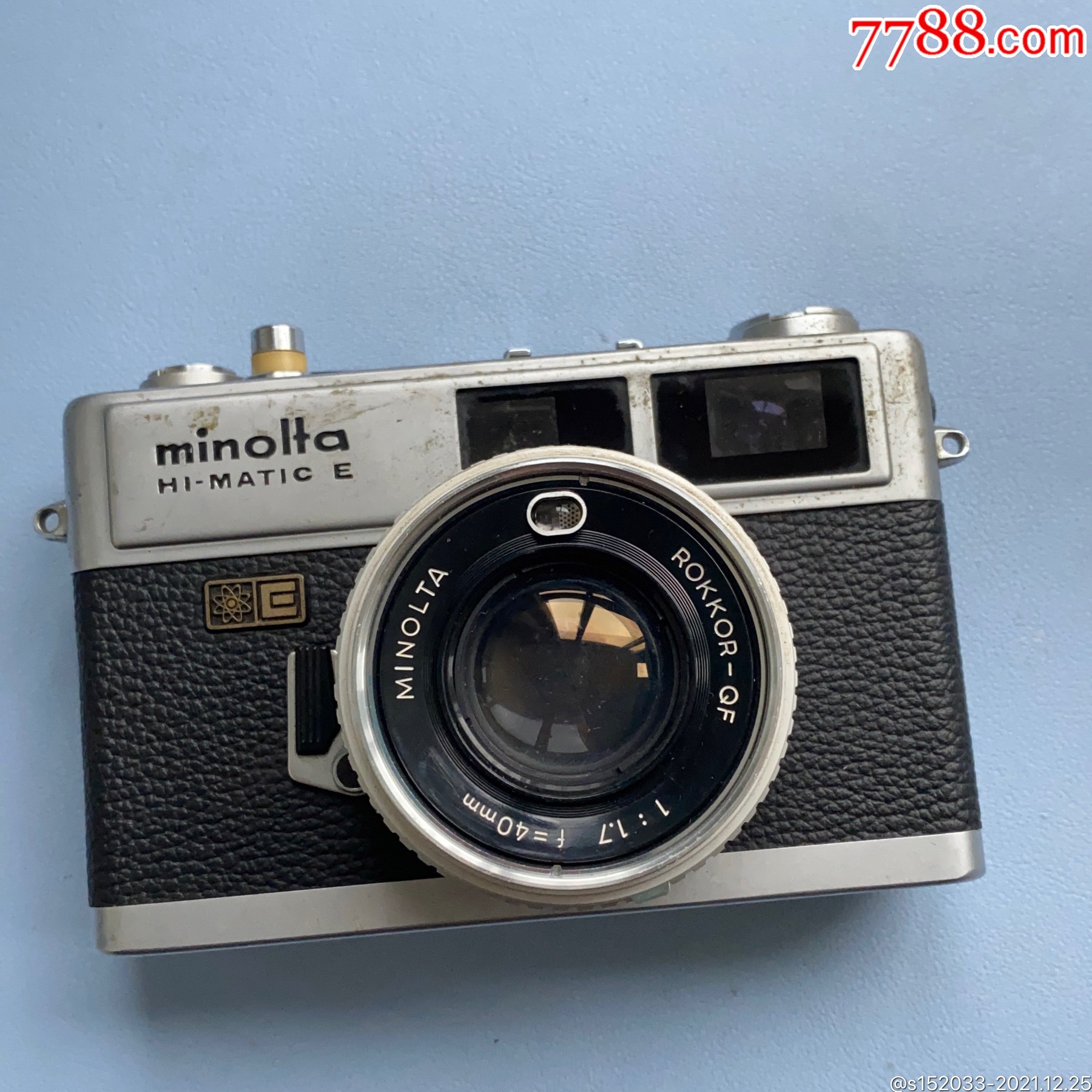 美能达himatice胶片旁轴相机135金属机械胶卷机