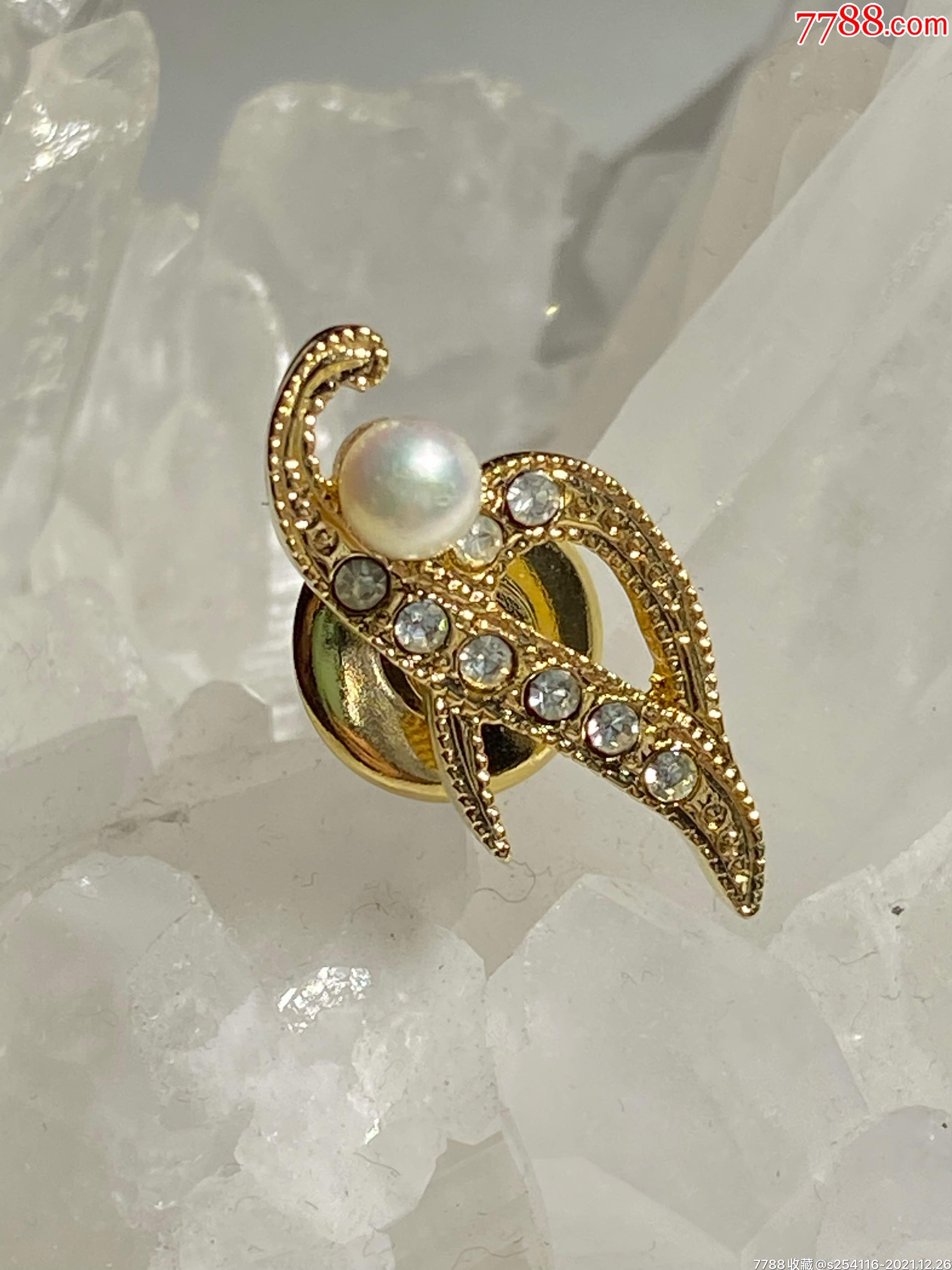 日本制乐符珍珠领带扣纱巾扣帽扣衣扣2310mm珍珠4mm重31克特价78包邮