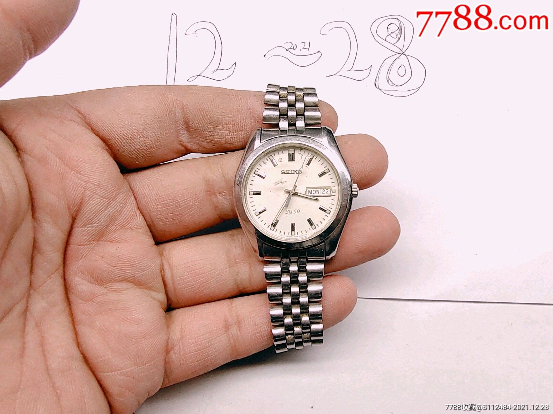 com)>首页>拍卖>手表/腕表>好品经典漂亮精工seiko男士石英腕表_价格