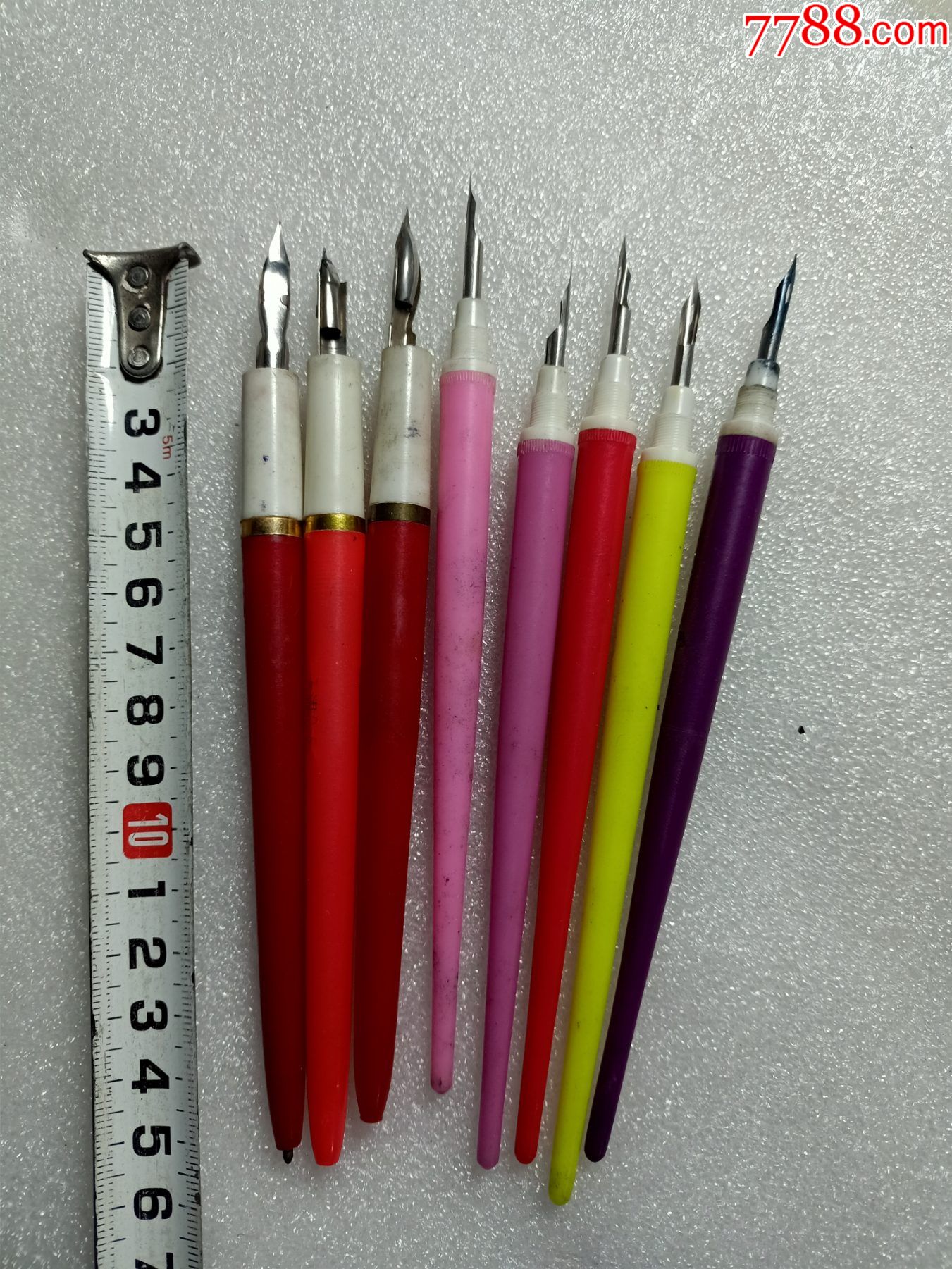 蘸水笔3支绘图笔5支不妥自定一起拍e387品相如图