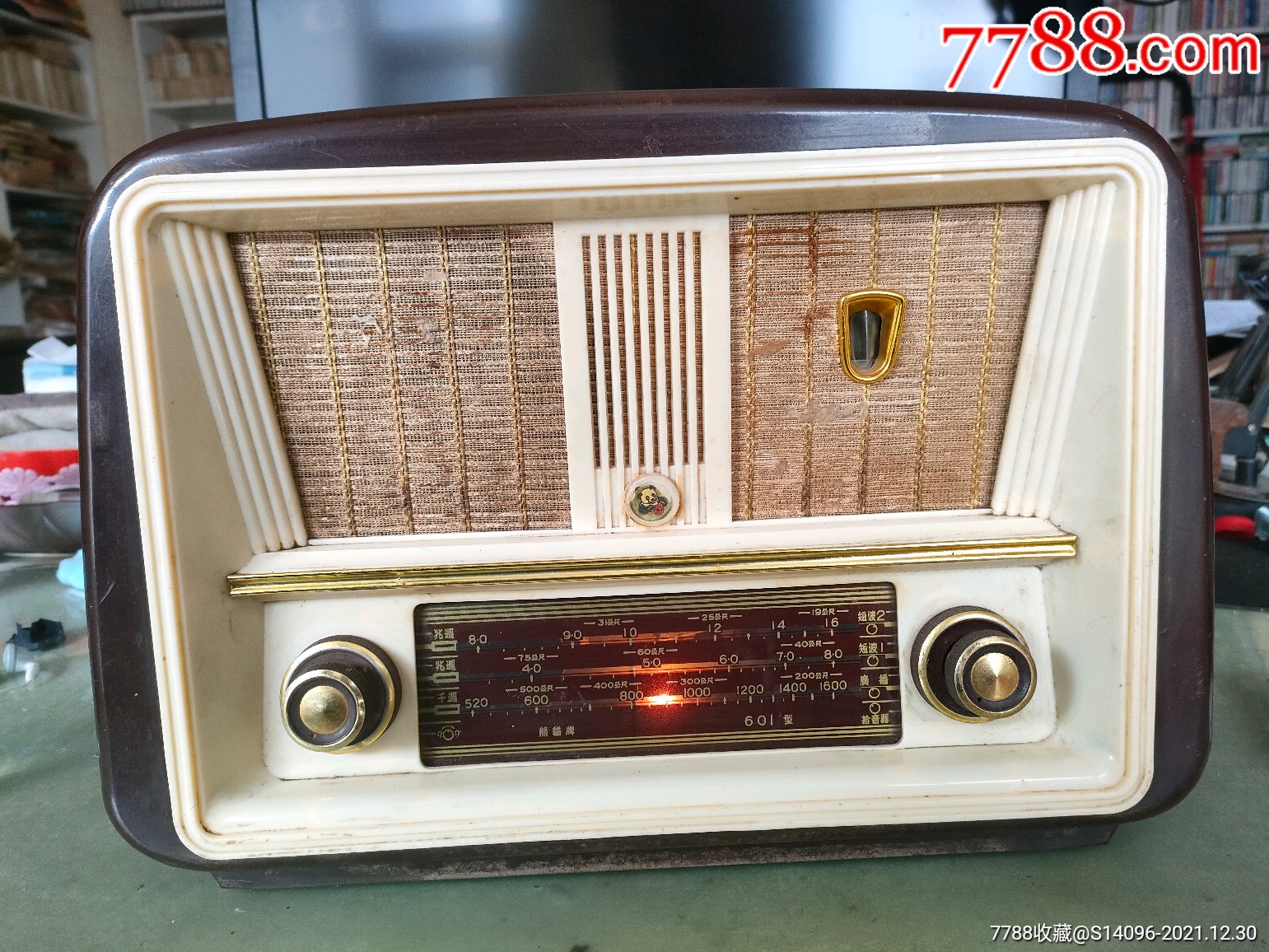 熊猫6011型电子管收音机可以收台