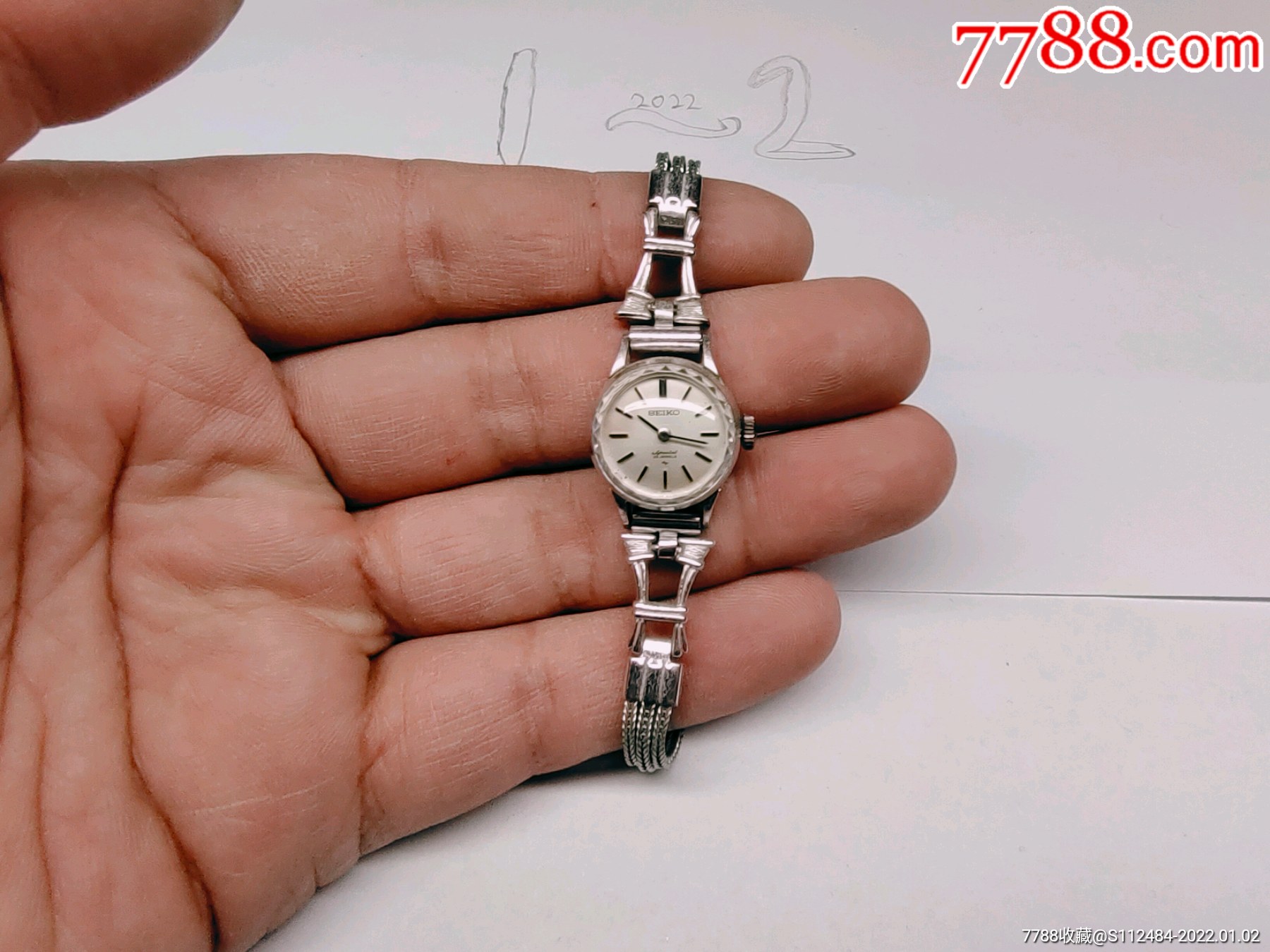 美品经典漂亮23钻精工seiko女士手动机械腕表_手表/腕表_秦时明月汉时