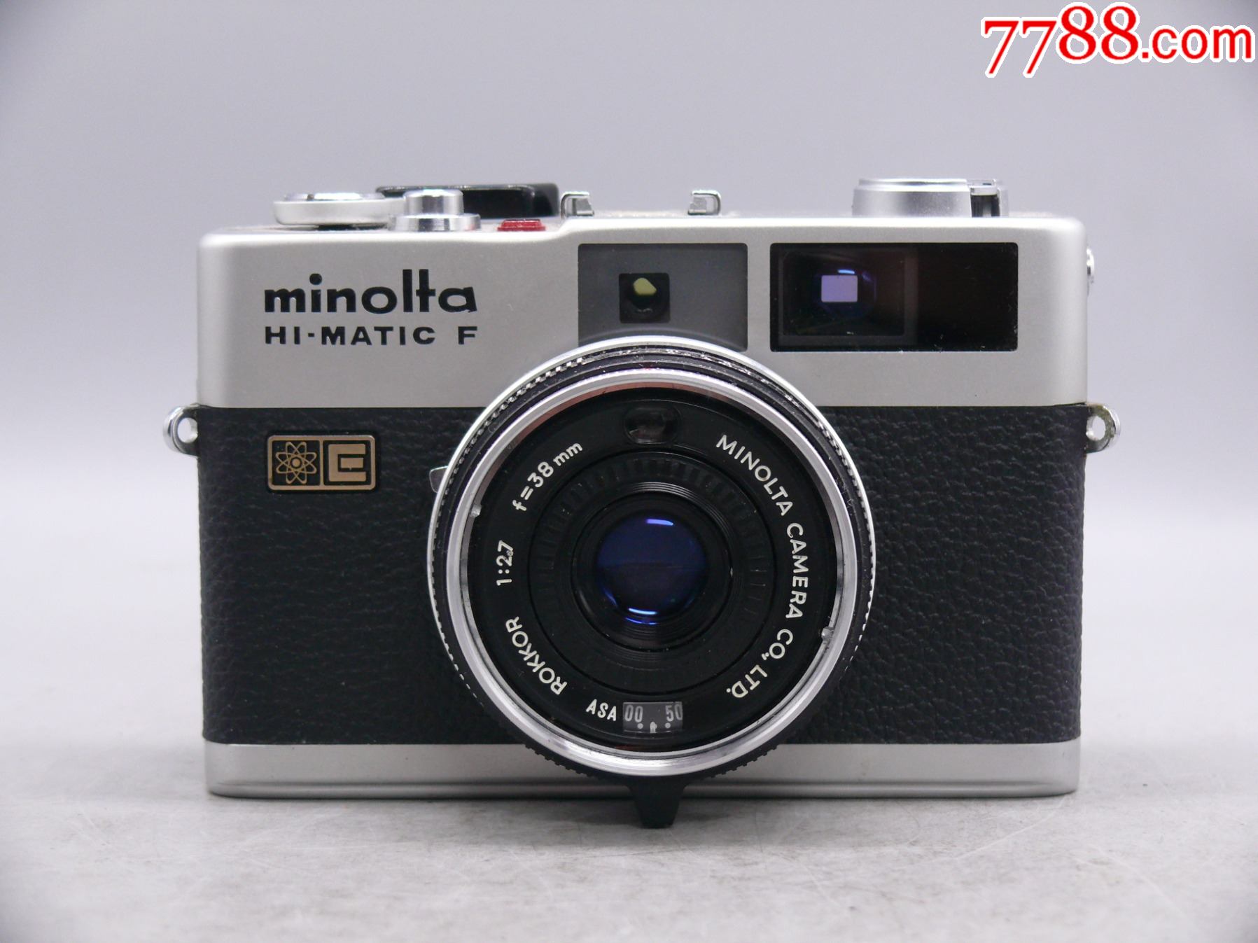 美能达himaticf金色樱花版e高端袖珍旁轴相机收藏级品相漆面锃亮干