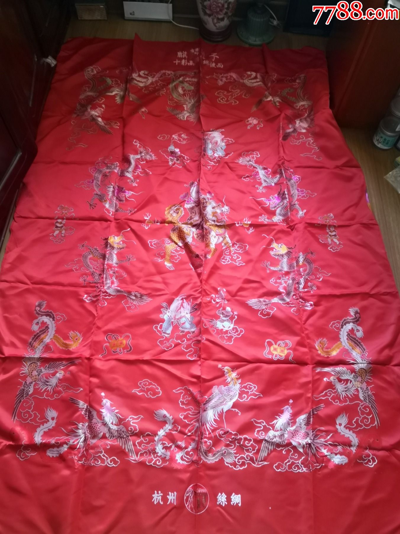 老织锦被面_床单/被套_香生无心处【7788收藏__收藏热线】