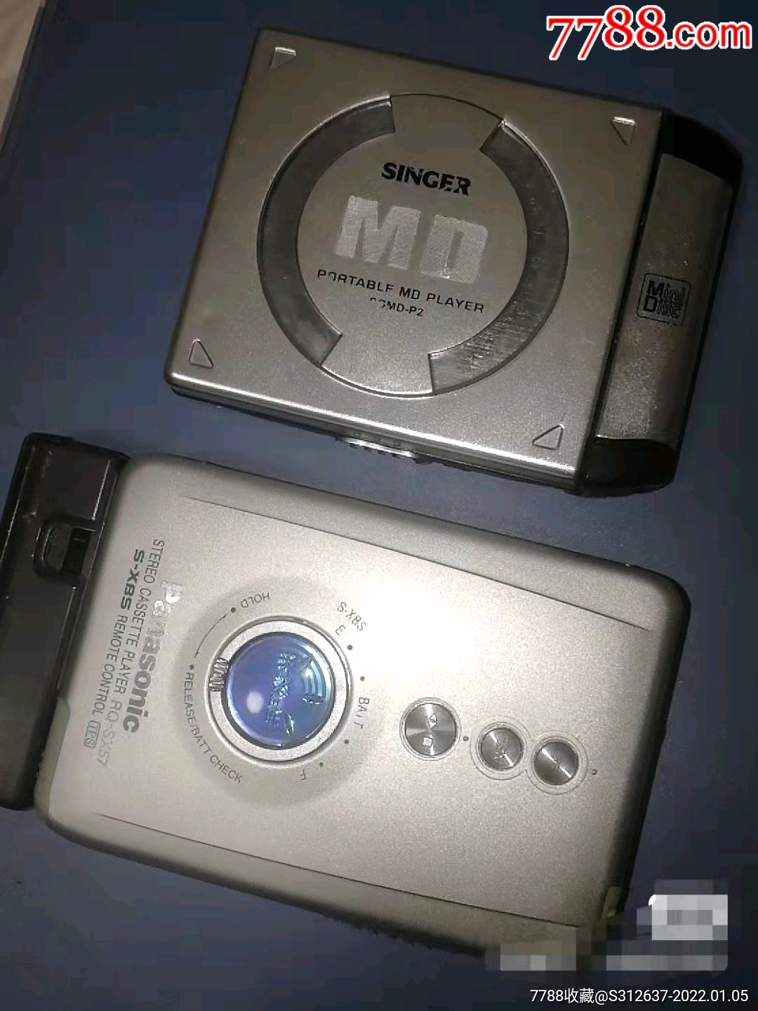 松下磁带机sx57和一个不知啥牌子的md两个合售