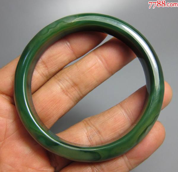 天然绿玛瑙手镯-价格:30元-au28915578-玛瑙 -加价-7788玛瑙收藏