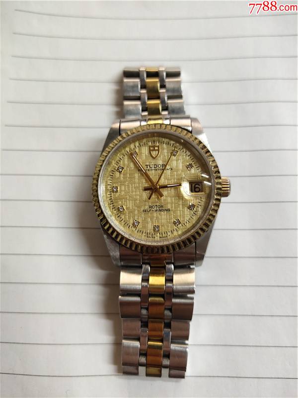 布纹盘钻刻瑞士帝驼王子系列单日历全自动男机械表机芯28242