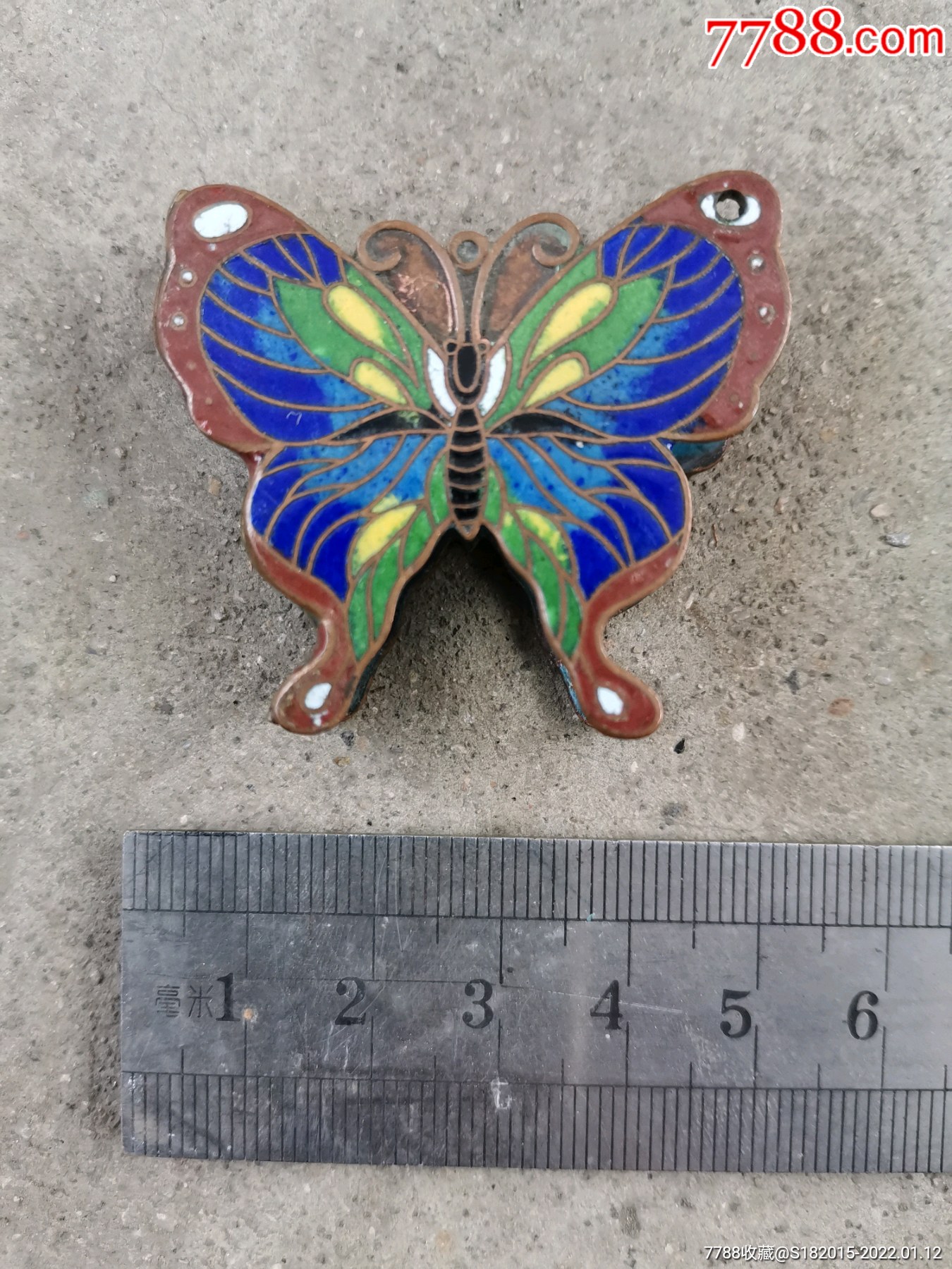 珐琅彩蝴蝶