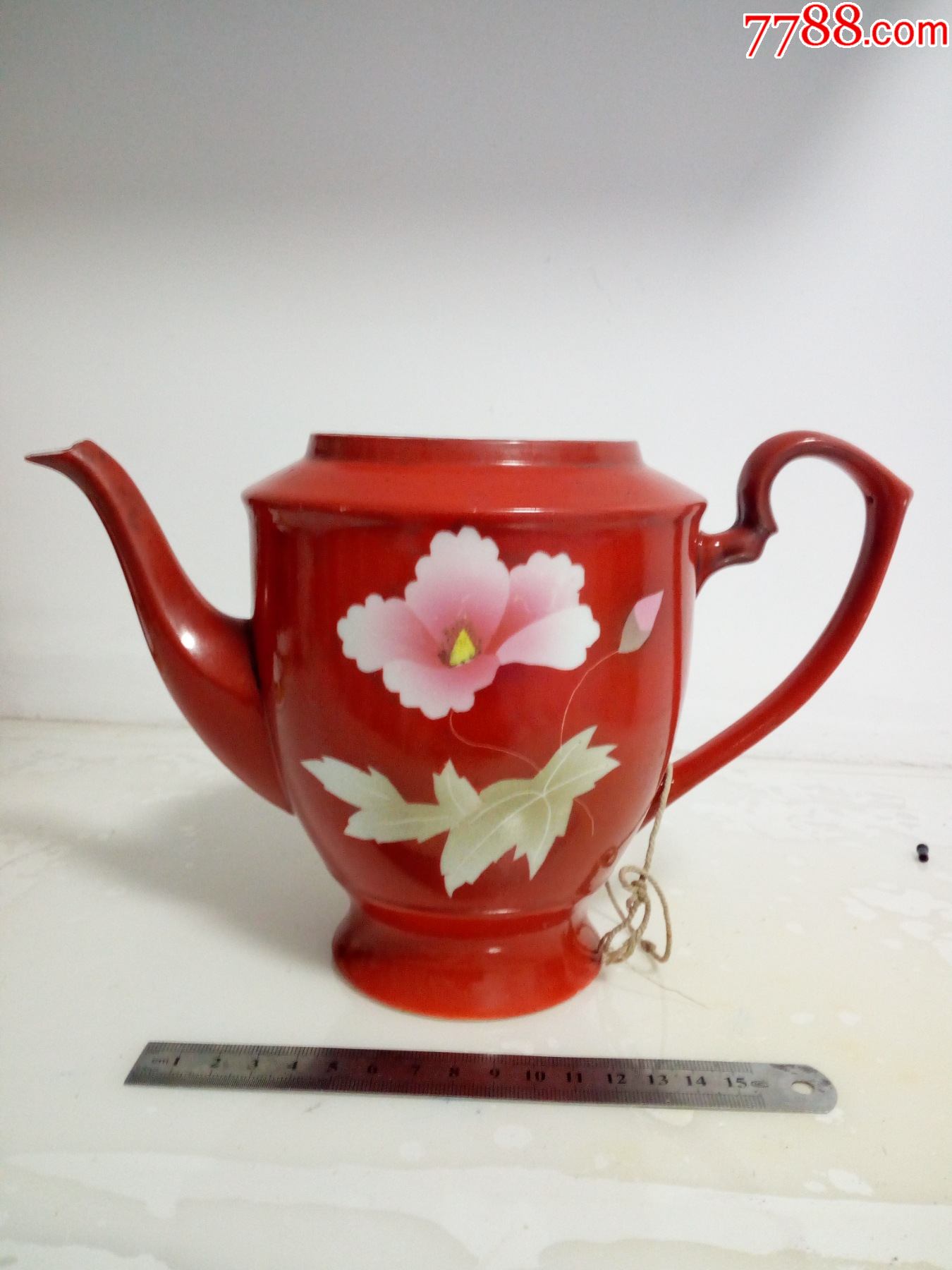 5品99红釉盘￥509品99567唐山瓷厂珊瑚红一茶壶一盘￥209.5品