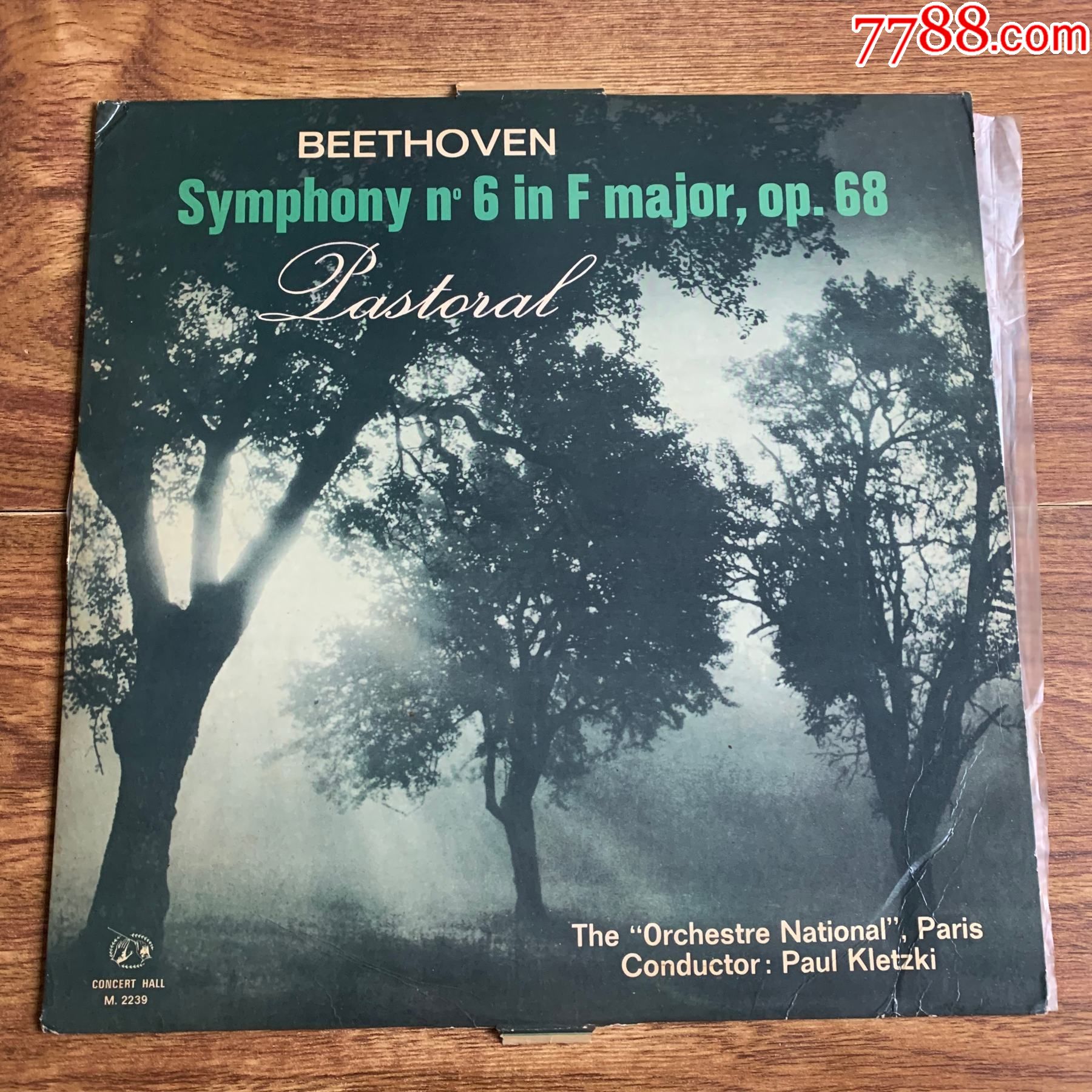 贝多芬第六交响曲田园克莱茨基指挥12寸黑胶lpa10