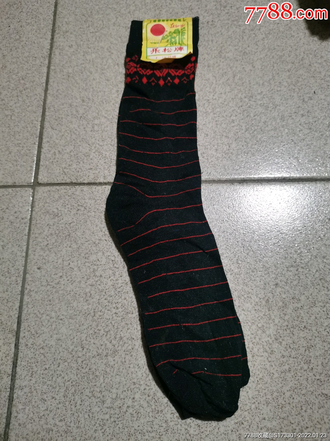 老式未穿用袜子-袜子-7788老酒收藏