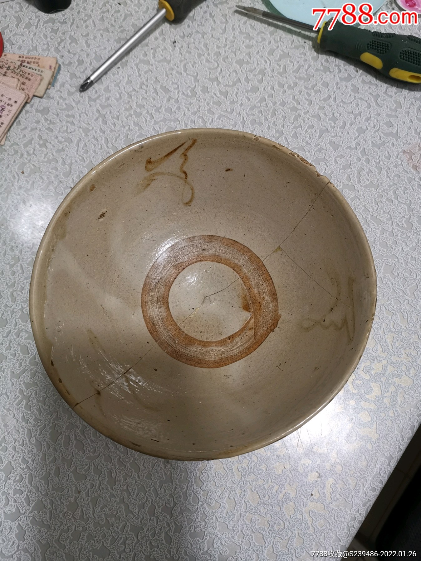 老碗3瓣粘起来的不缺肉