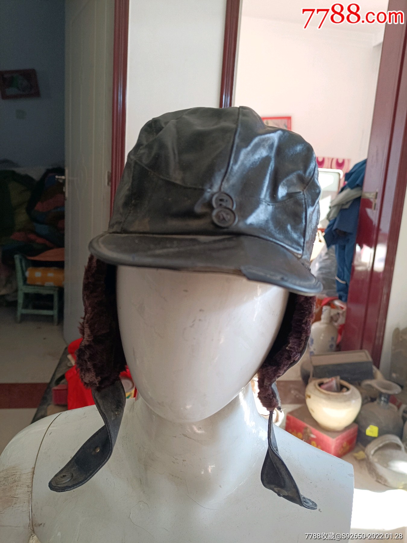 怀旧老北京绵羊皮帽-价格:20元-au29095831-帽子 -加价-7788收藏