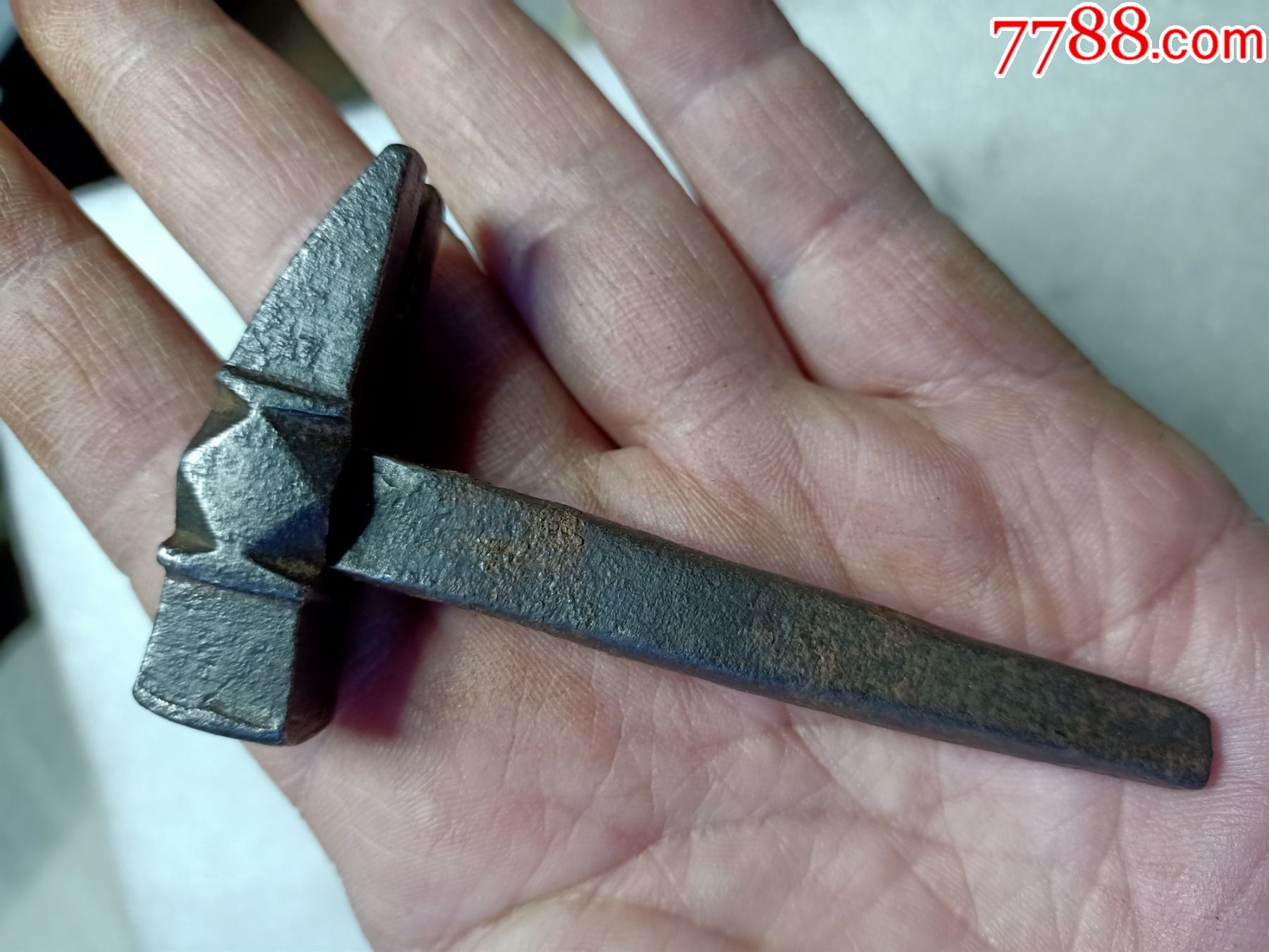 民国或清代有工迷你小铁e615,大小图中有示,品相如