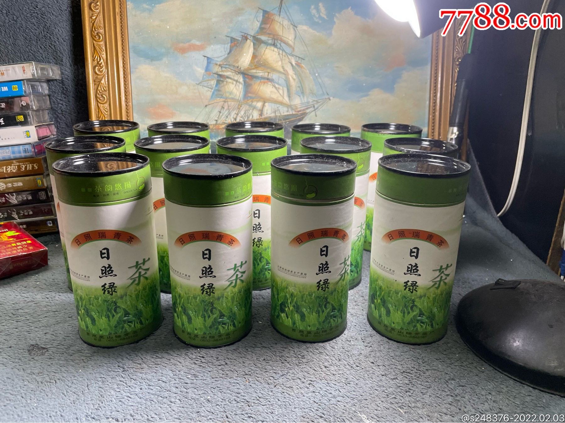 14罐日照綠茶未拆封