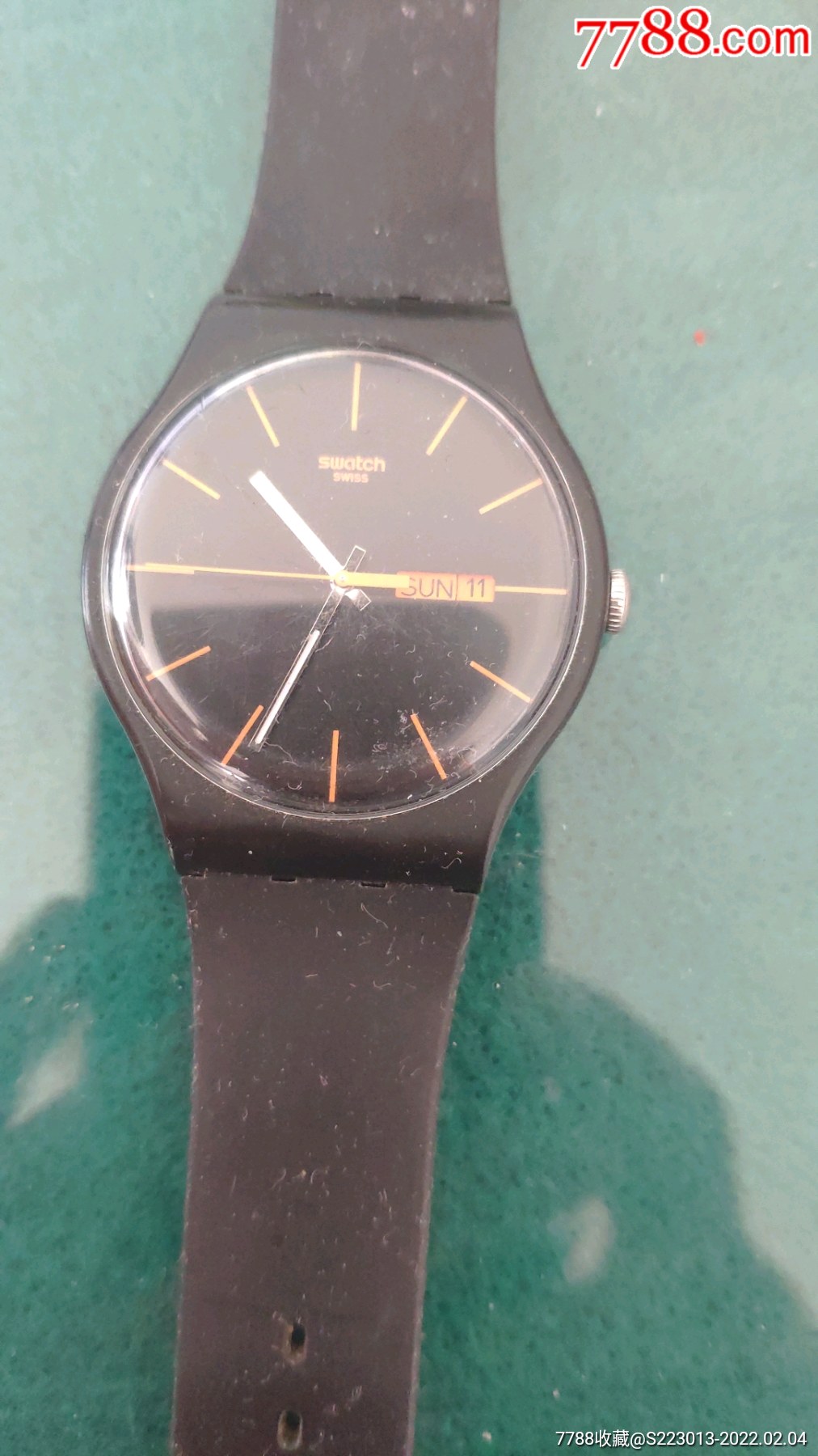 斯沃琪双历男表