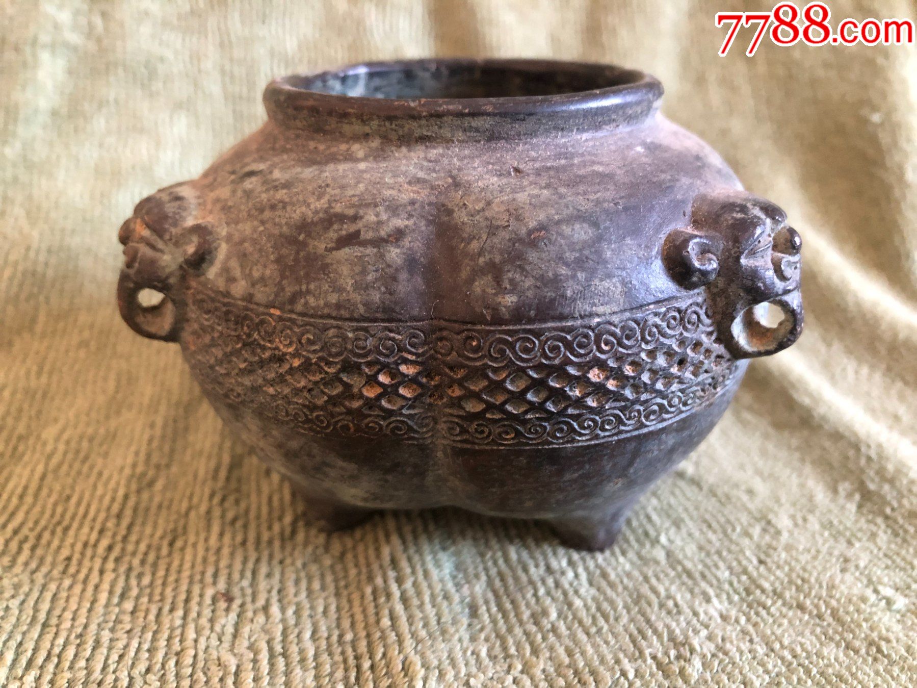 图片即可轻松放大,缩小更多"铜炉"商品>>>>￥1406品99清代铜火炉