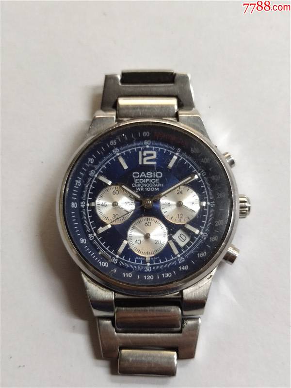 卡西欧2711系列型号ef500男士电子石英表