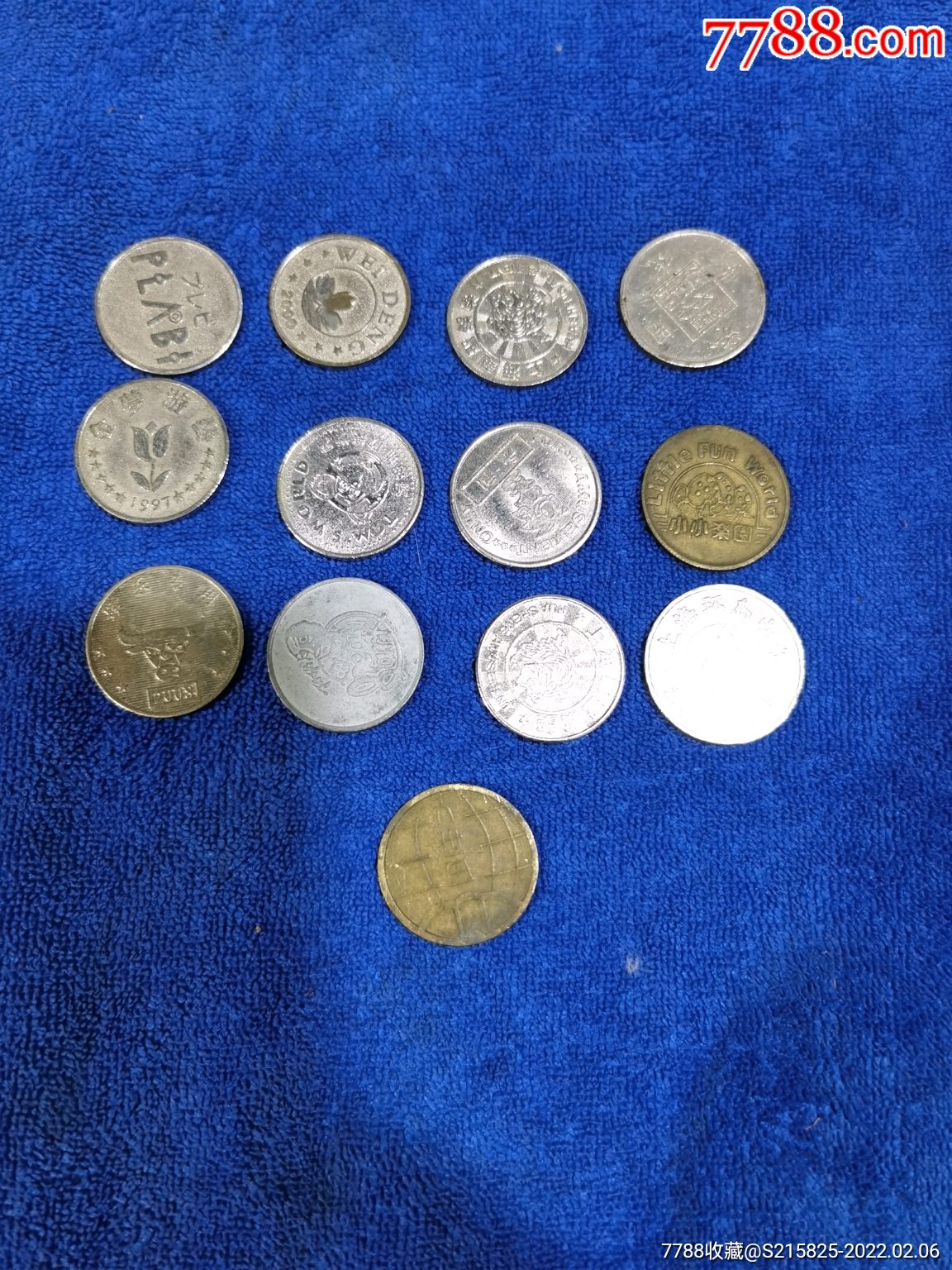 各式各样的游戏机币