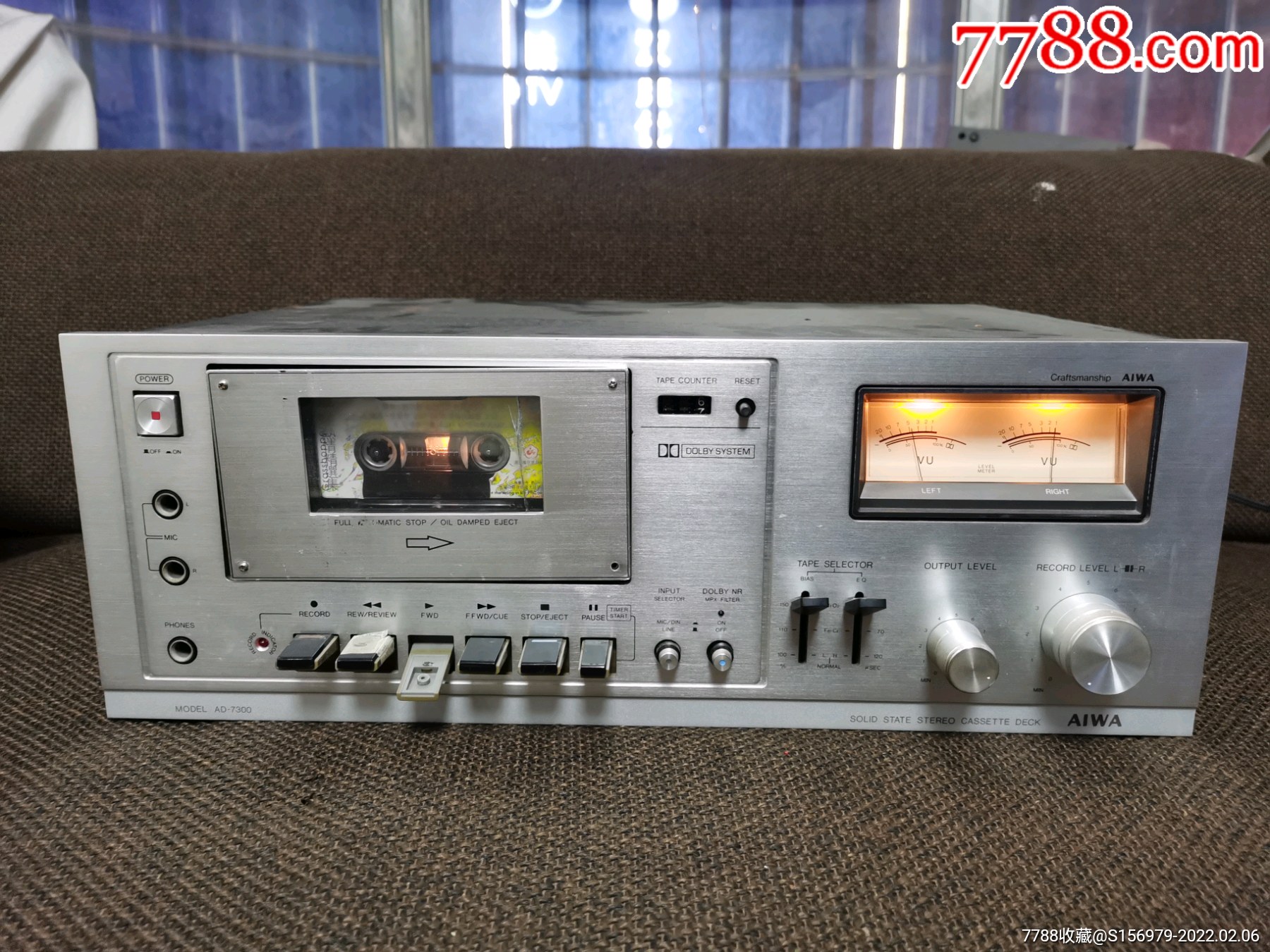 爱华中高端卡座ad7300小故障