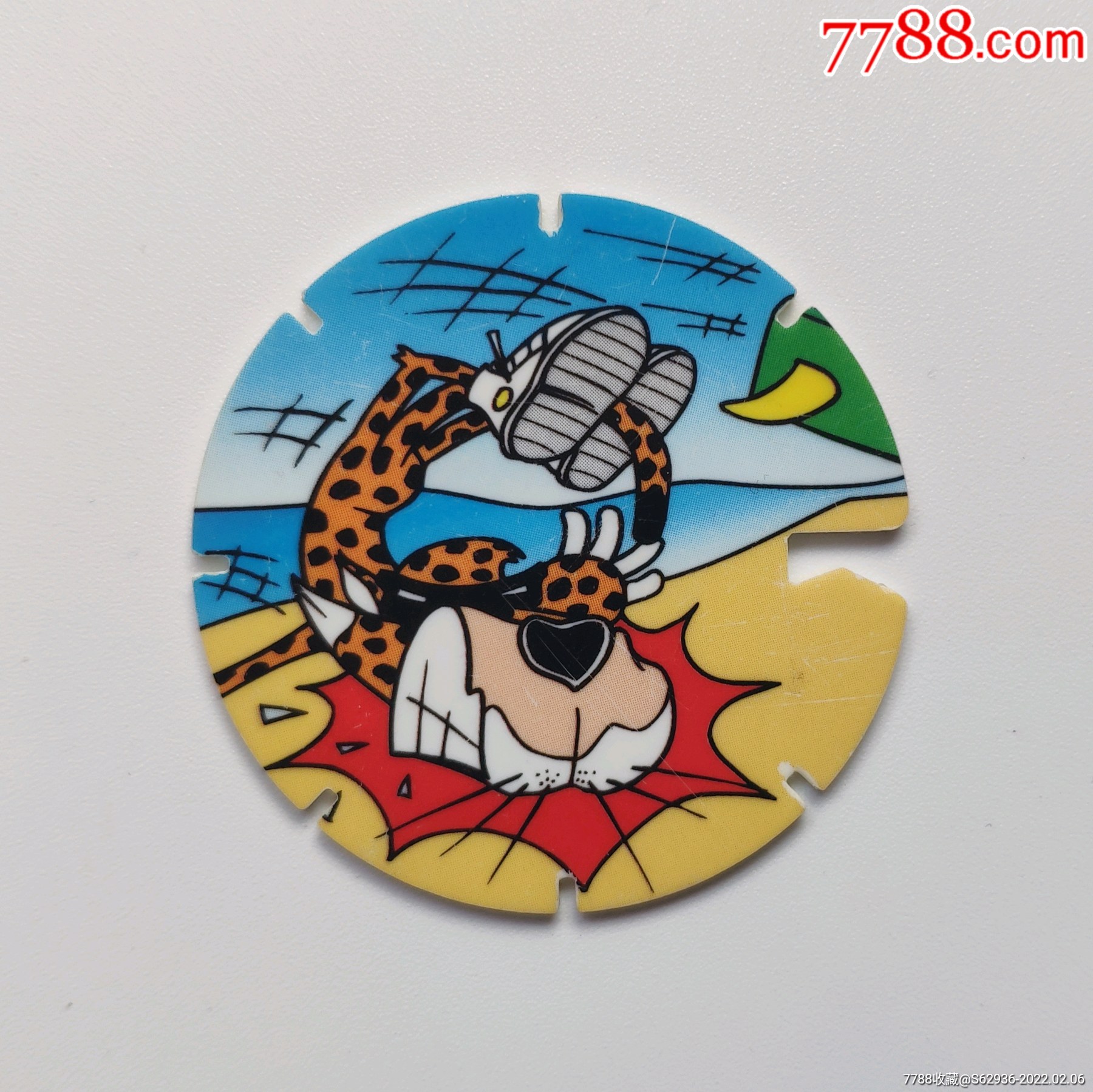 奇多天族圆卡运动系列普卡5号沙滩运动