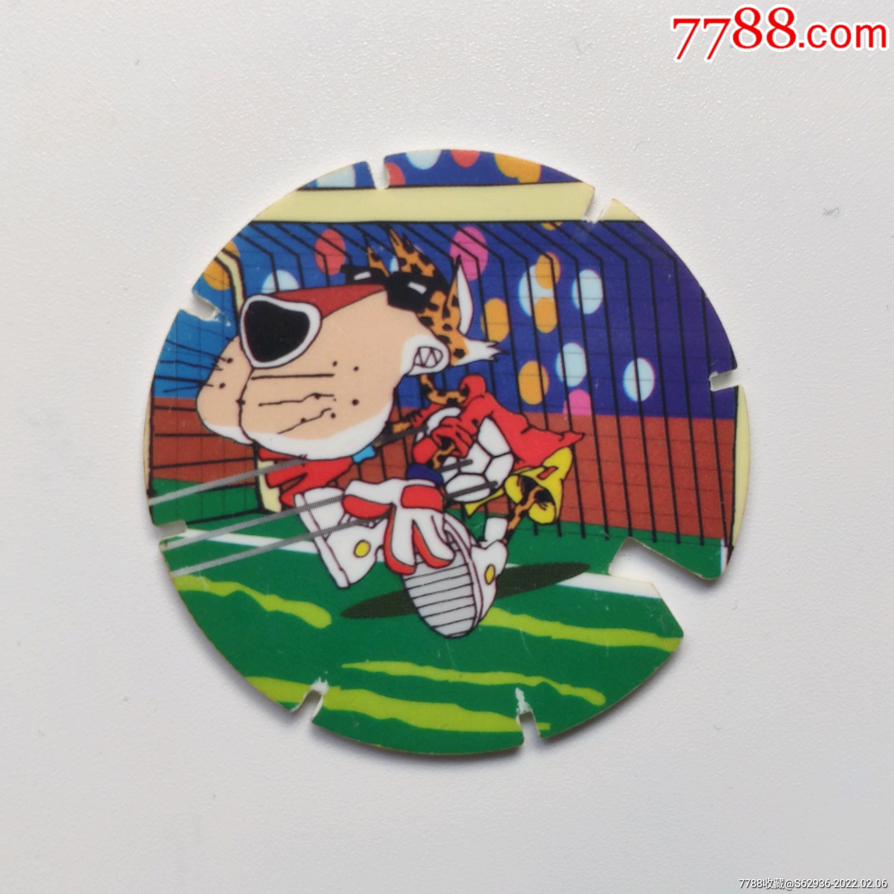 奇多天族圆卡运动系列普卡51号足球守门员